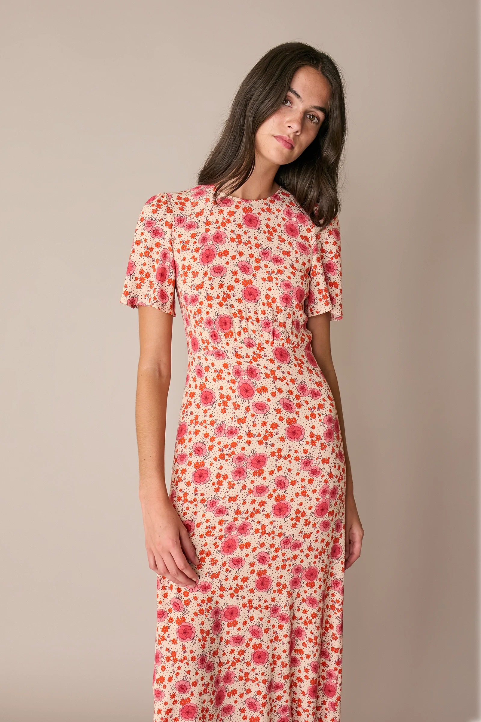 Abito midi a fiori - Image 17