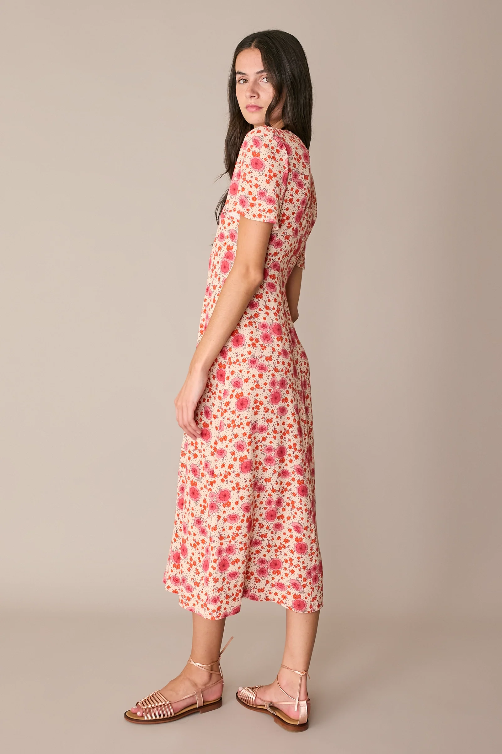 Abito midi a fiori - Image 19