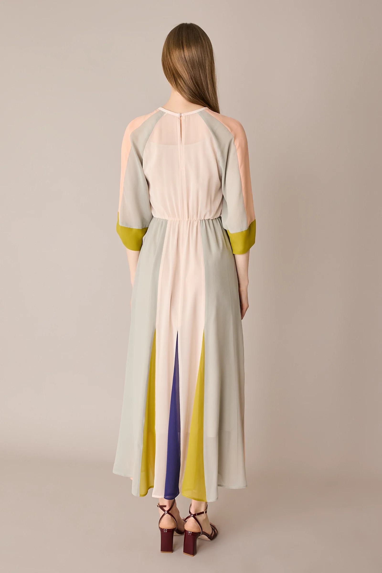 Abito Somewhere Soft in georgette di seta - Image 6