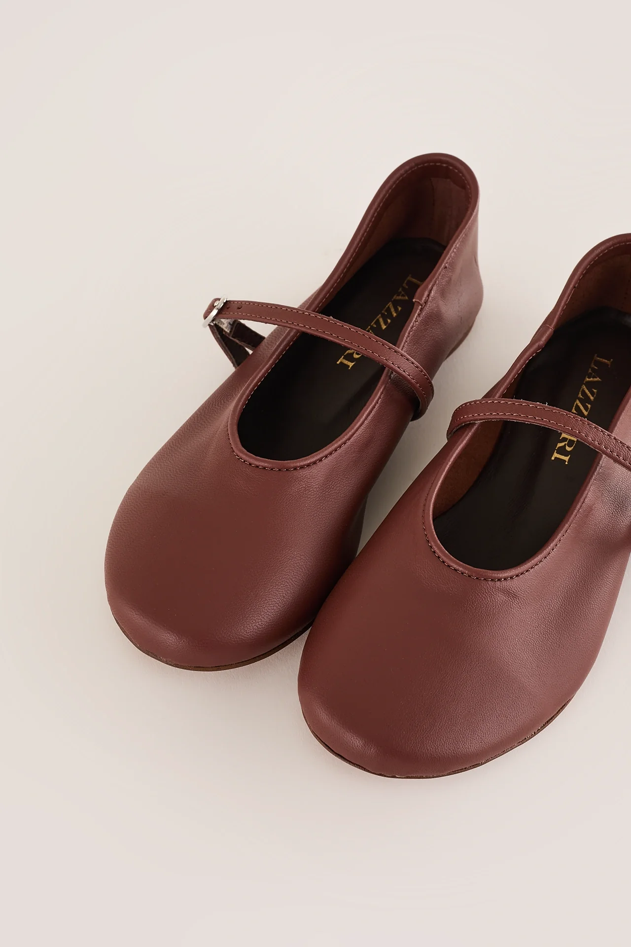 Ballerine in nappa con cinturino - Image 3