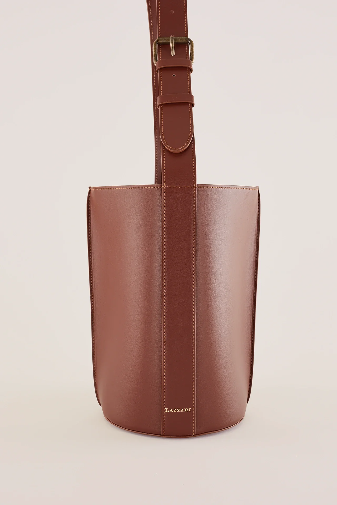 Borsa a secchiello in pelle - Image 2