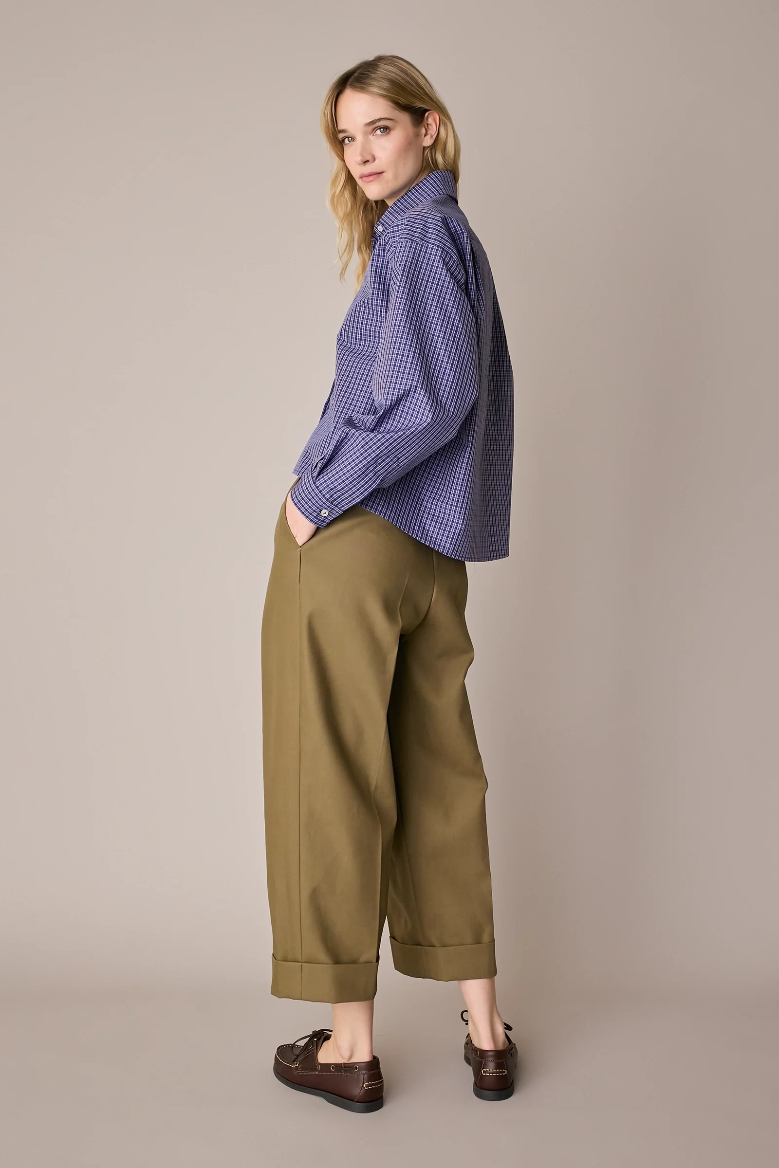 Camicia boxy in cotone - Image 11