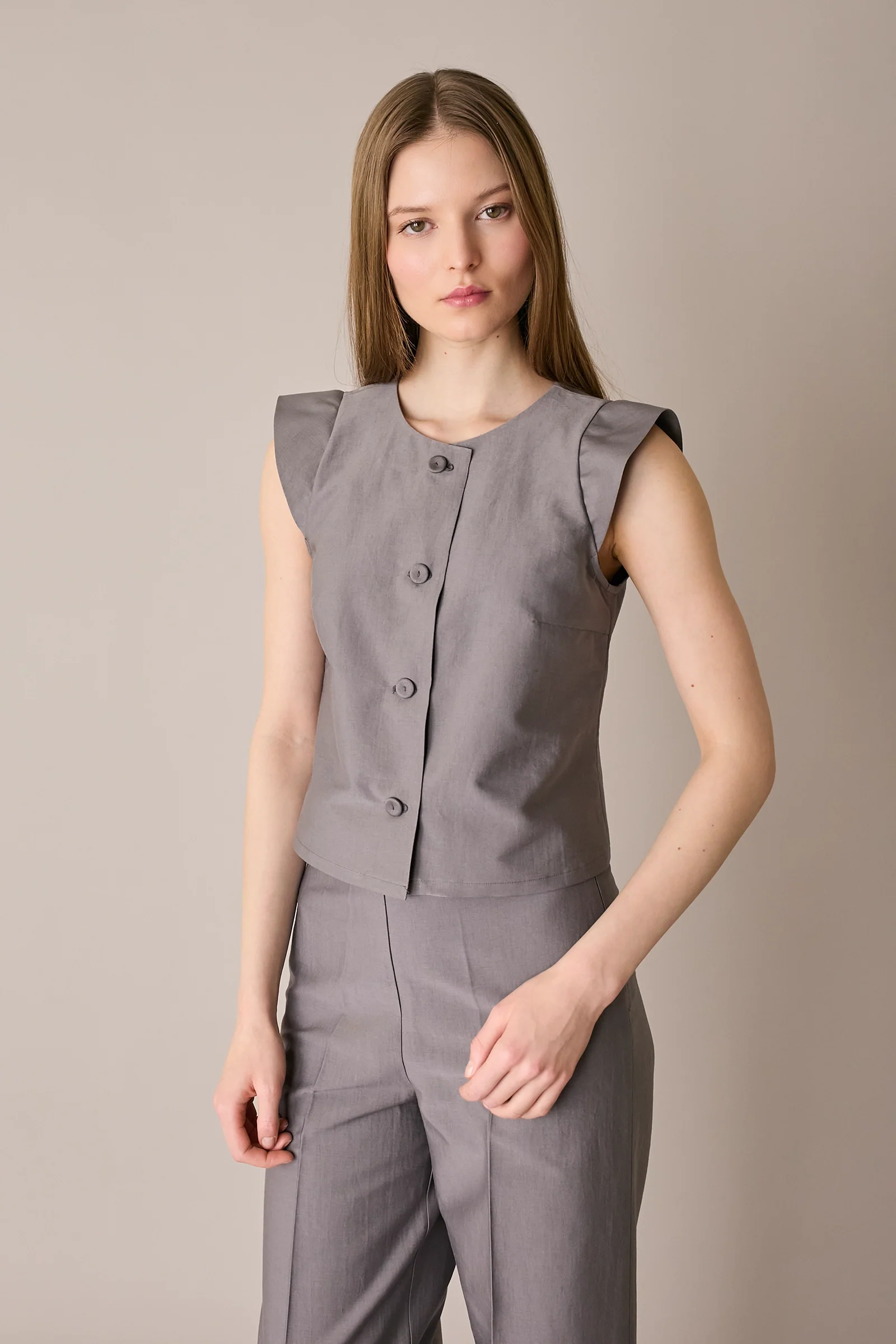 Camicia con maniche ad aletta - Image 4