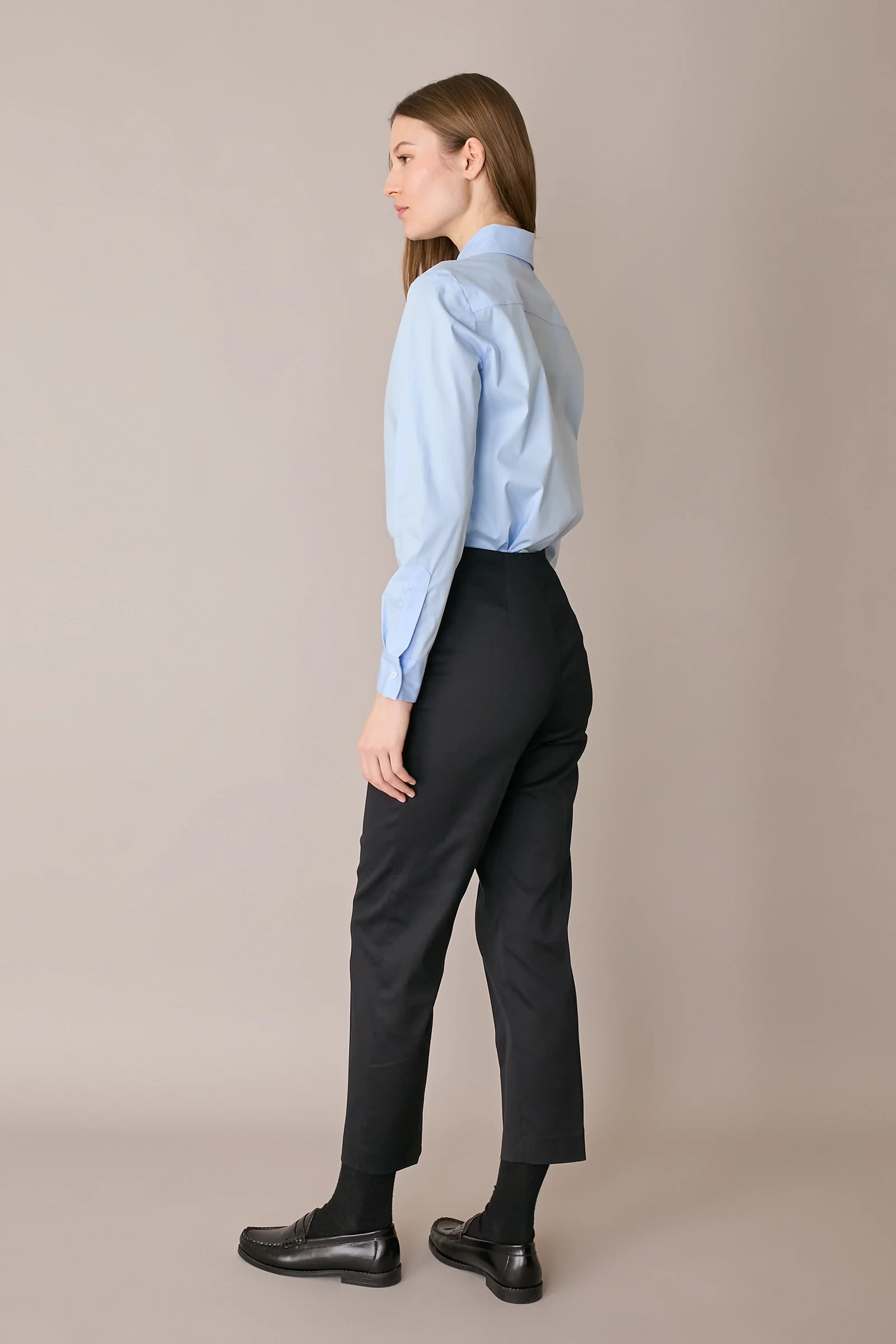 Camicia con colletto stondato - Image 9