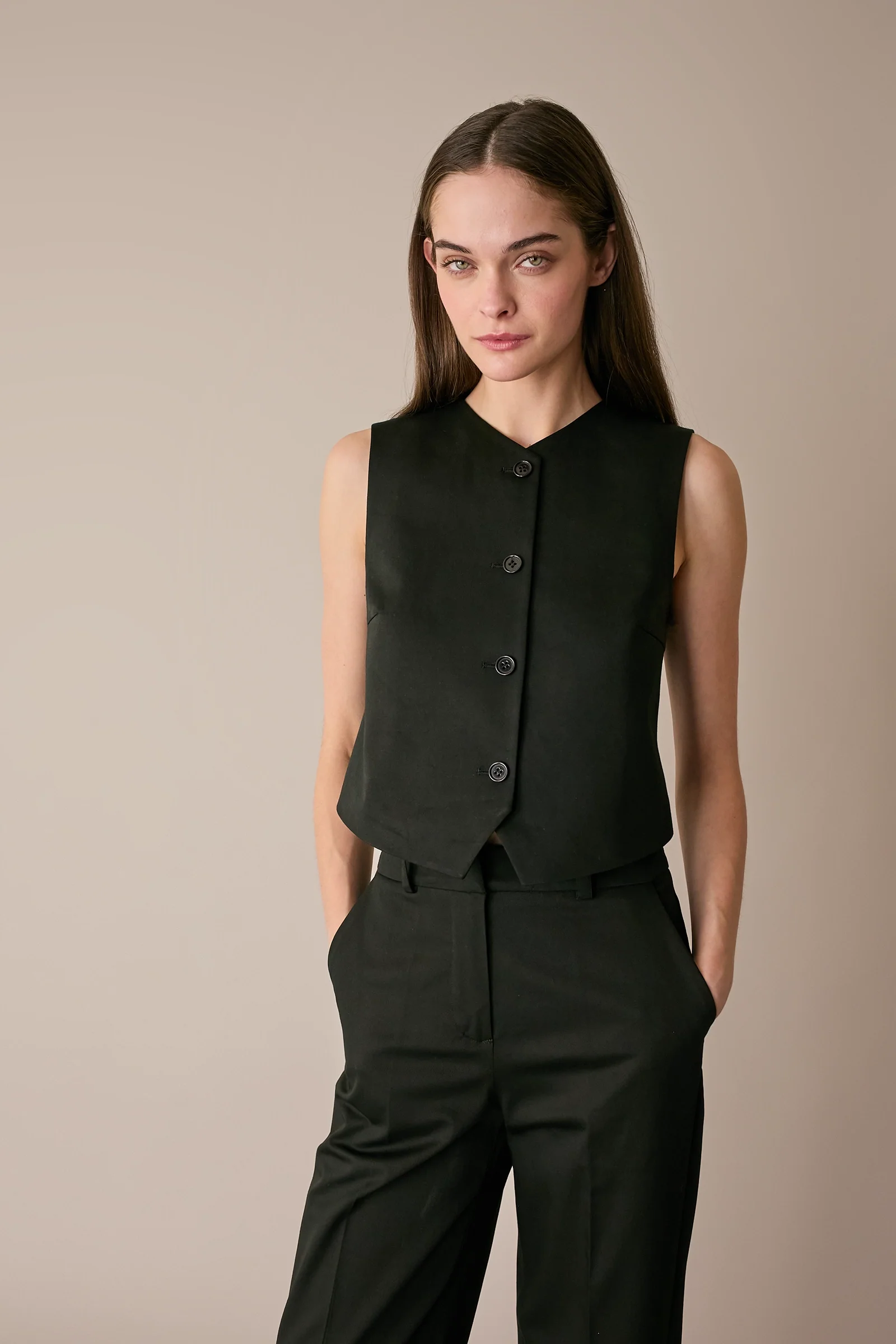 Gilet in cotone stretch - Image 13