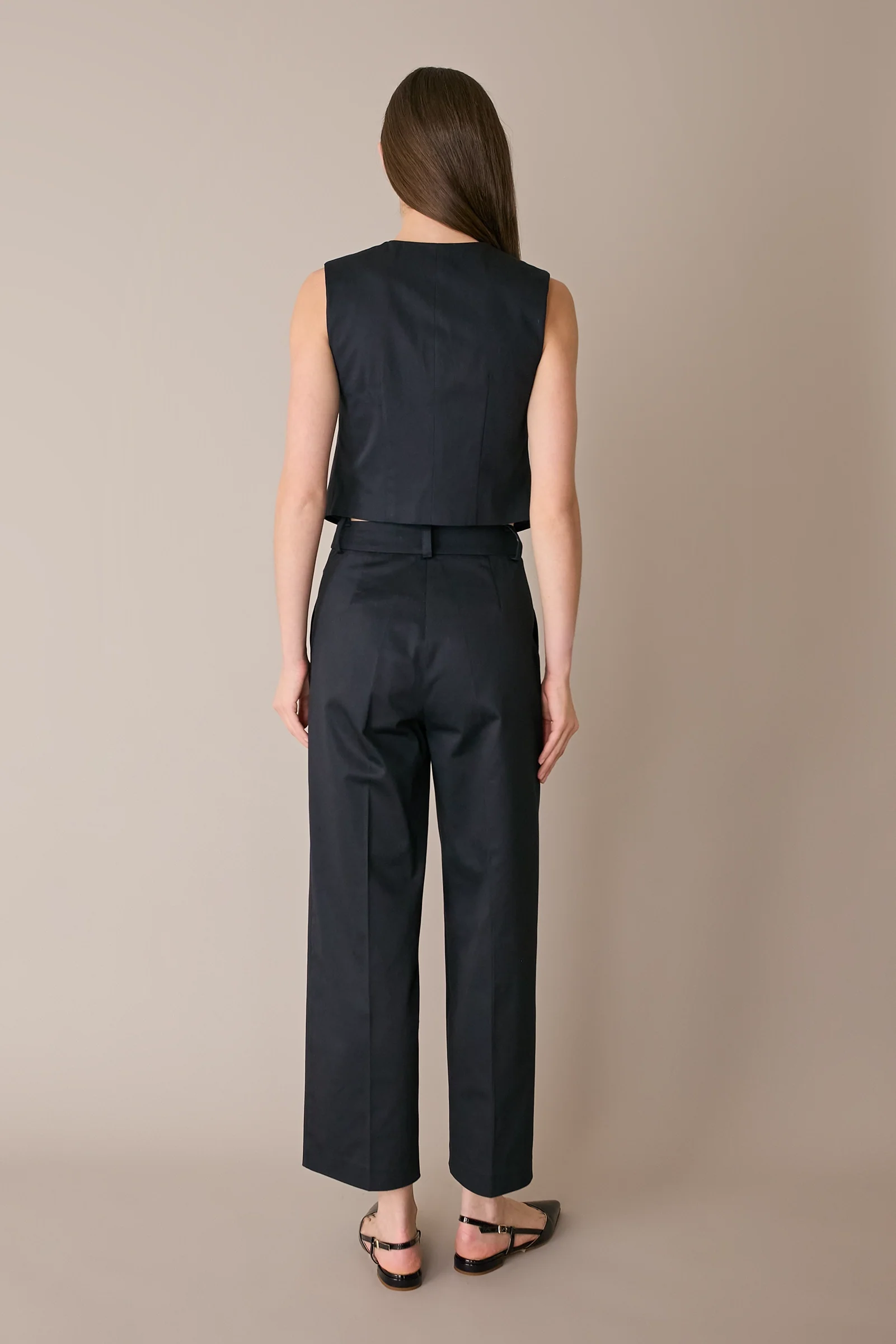 Gilet in cotone stretch - Image 6