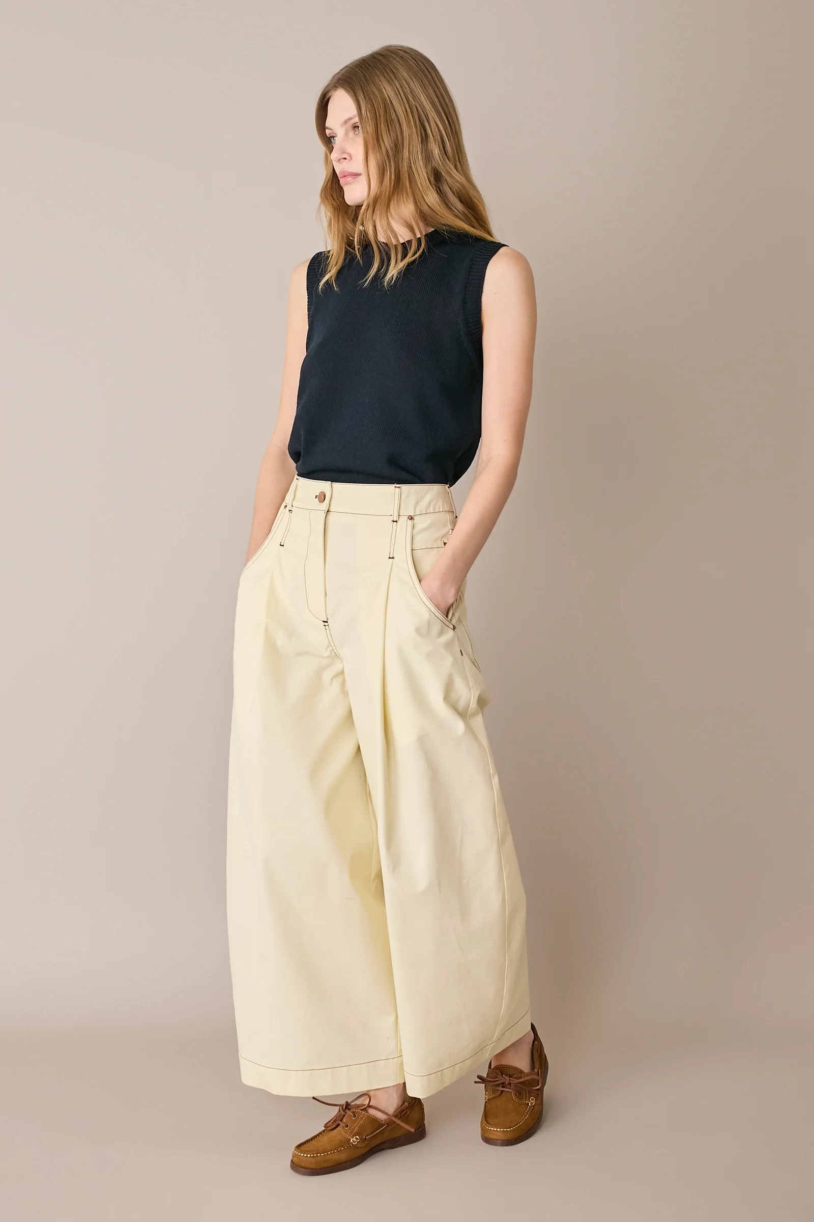 Gilet sottile in cotone - Image 2