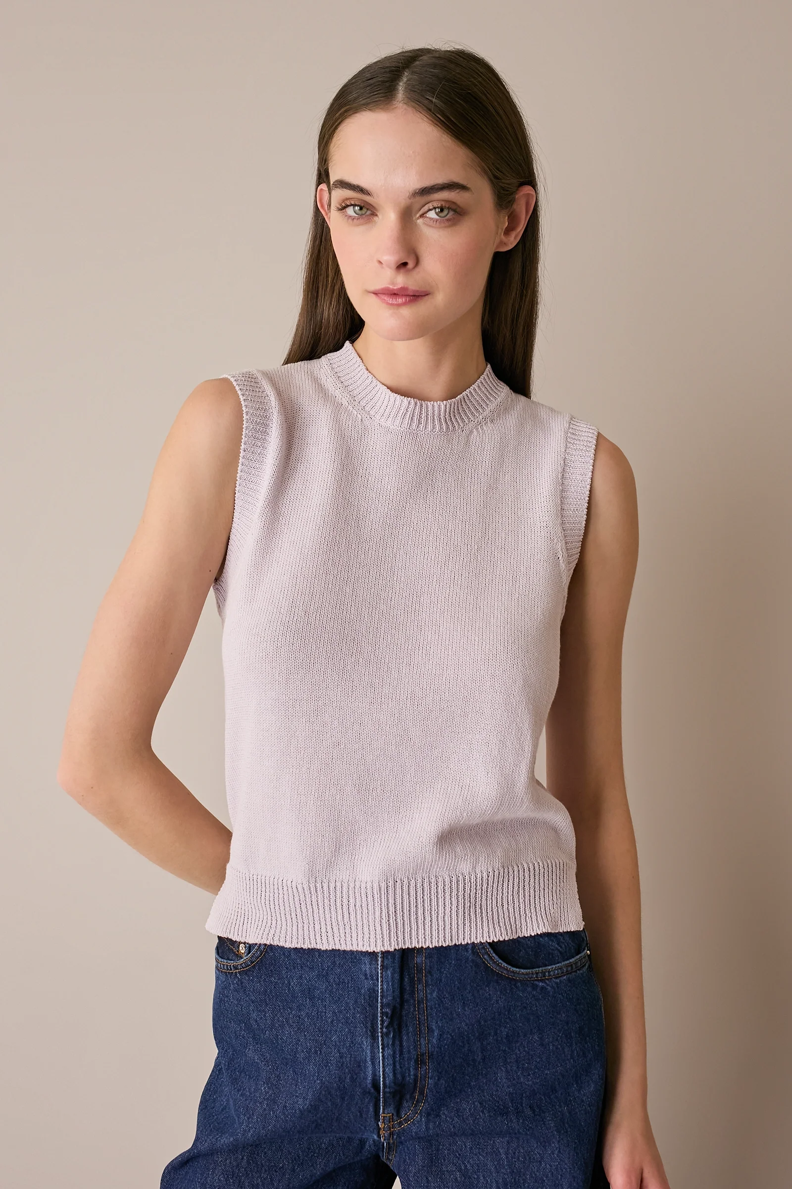 Gilet sottile in cotone - Image 8
