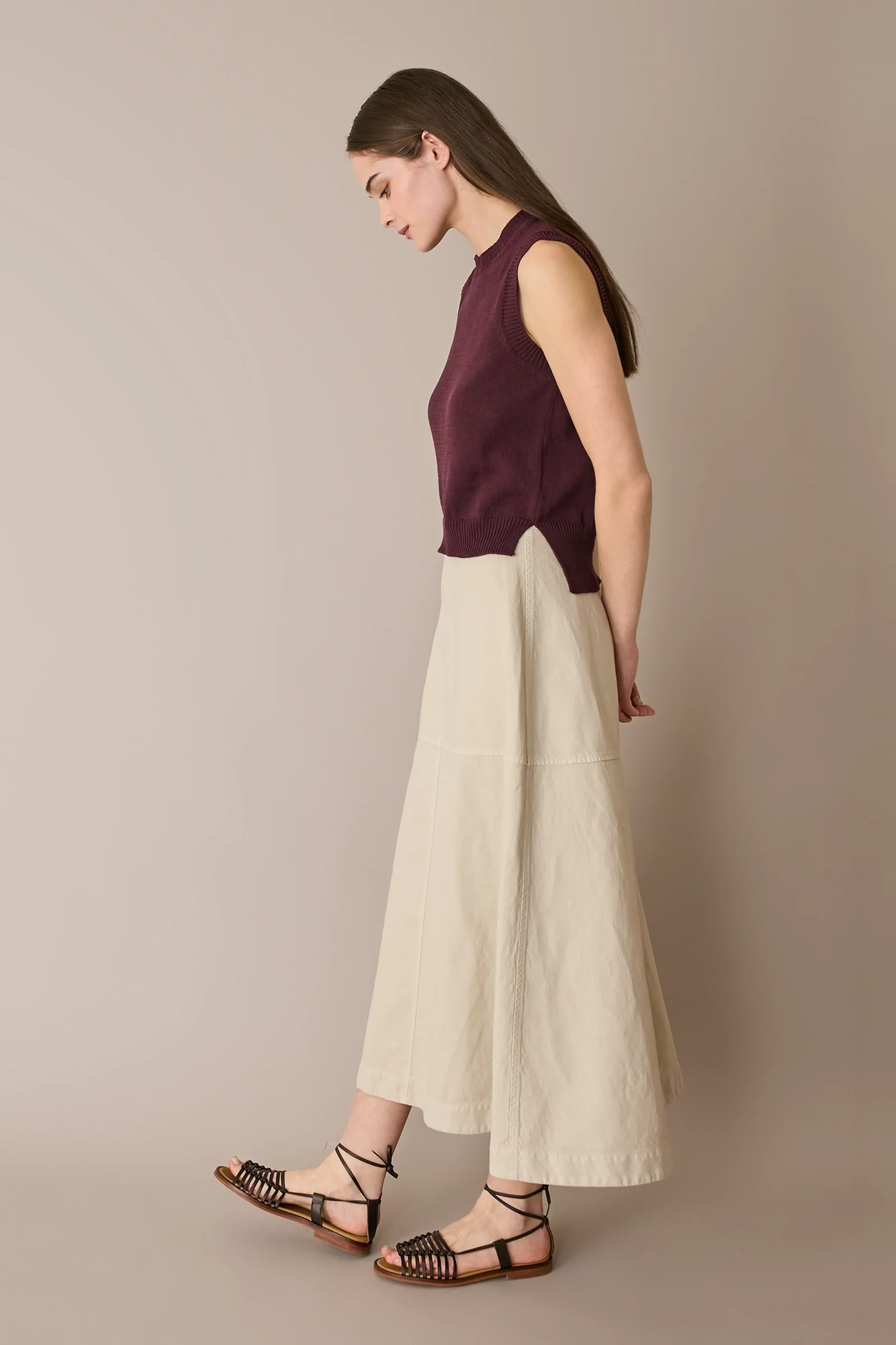 Gonna casual in blend di lino - Image 11
