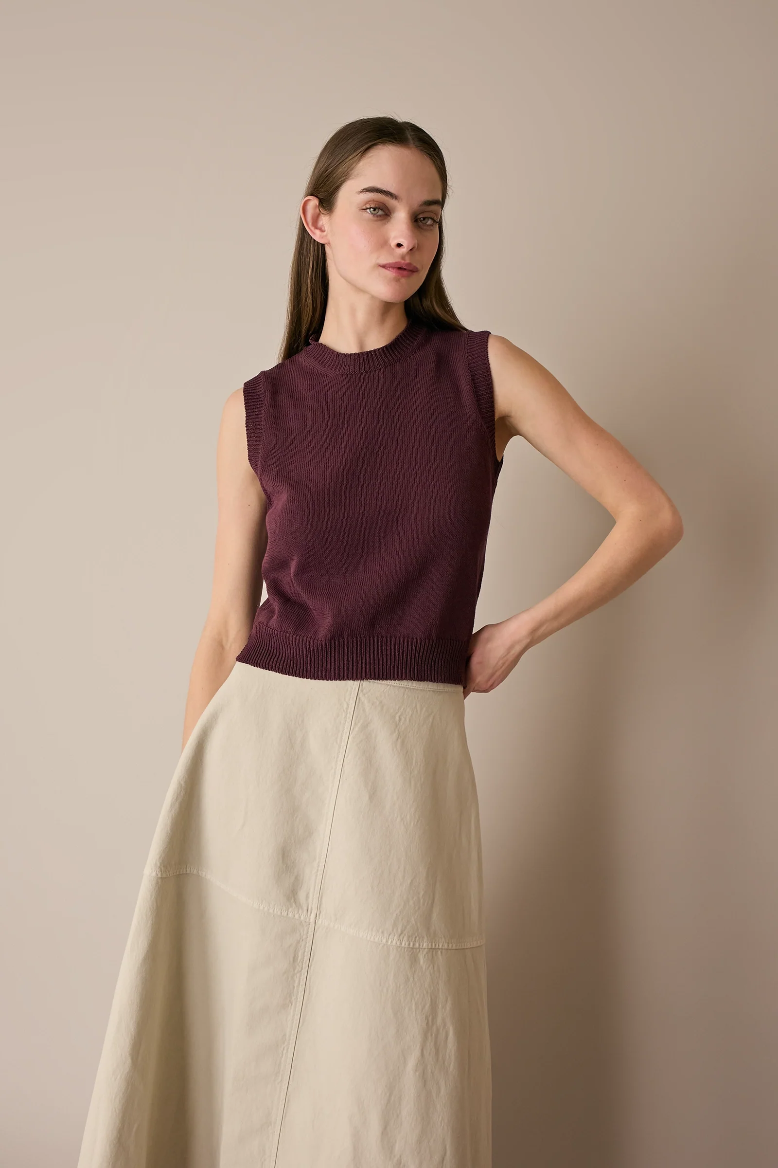 Gonna casual in blend di lino - Image 14