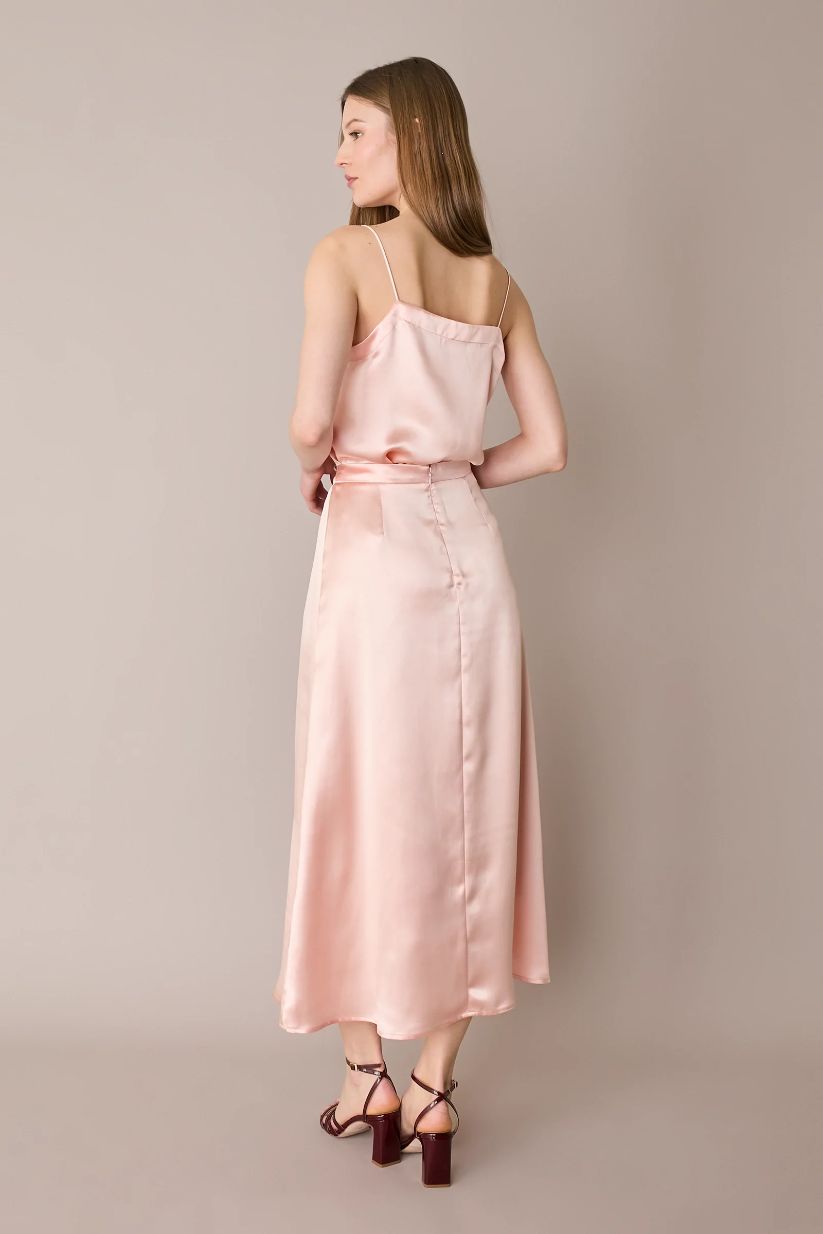 Gonna lunga in blend di seta - Image 6