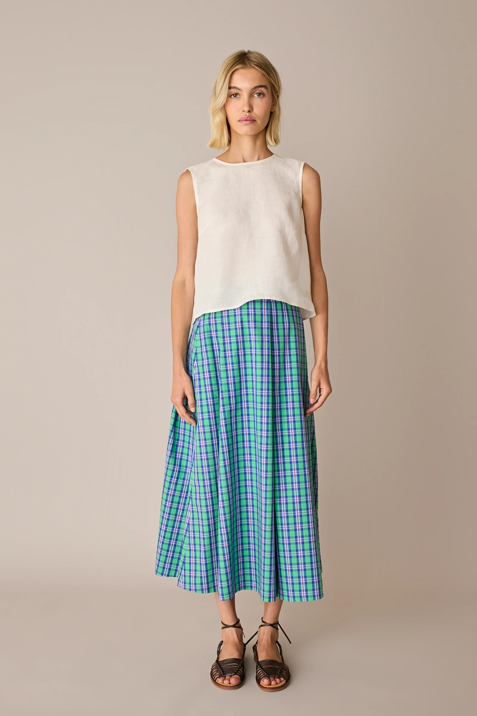 Gonna lunga tartan - Image 3