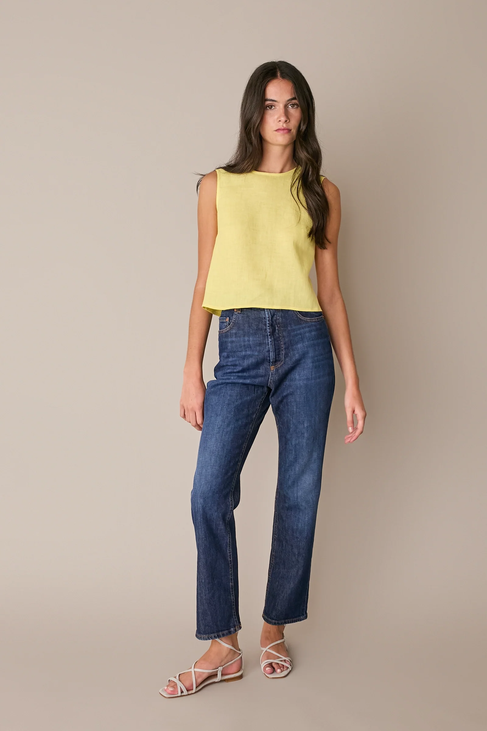 Jeans elasticizzati a gamba dritta - Image 5