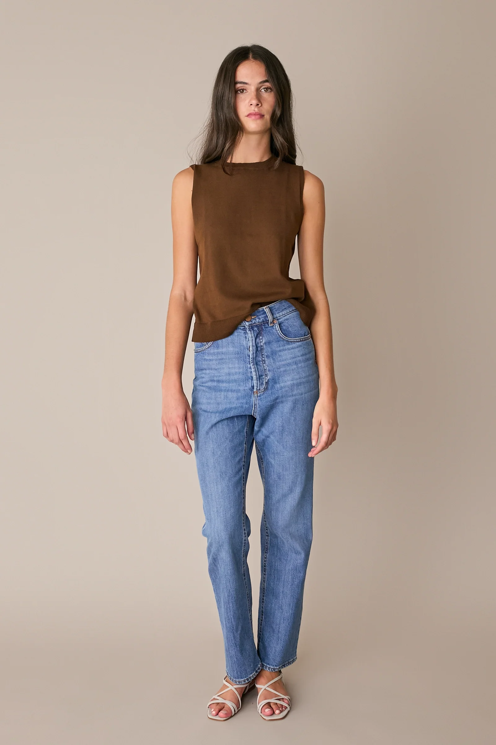Jeans elasticizzati a gamba dritta - Image 9