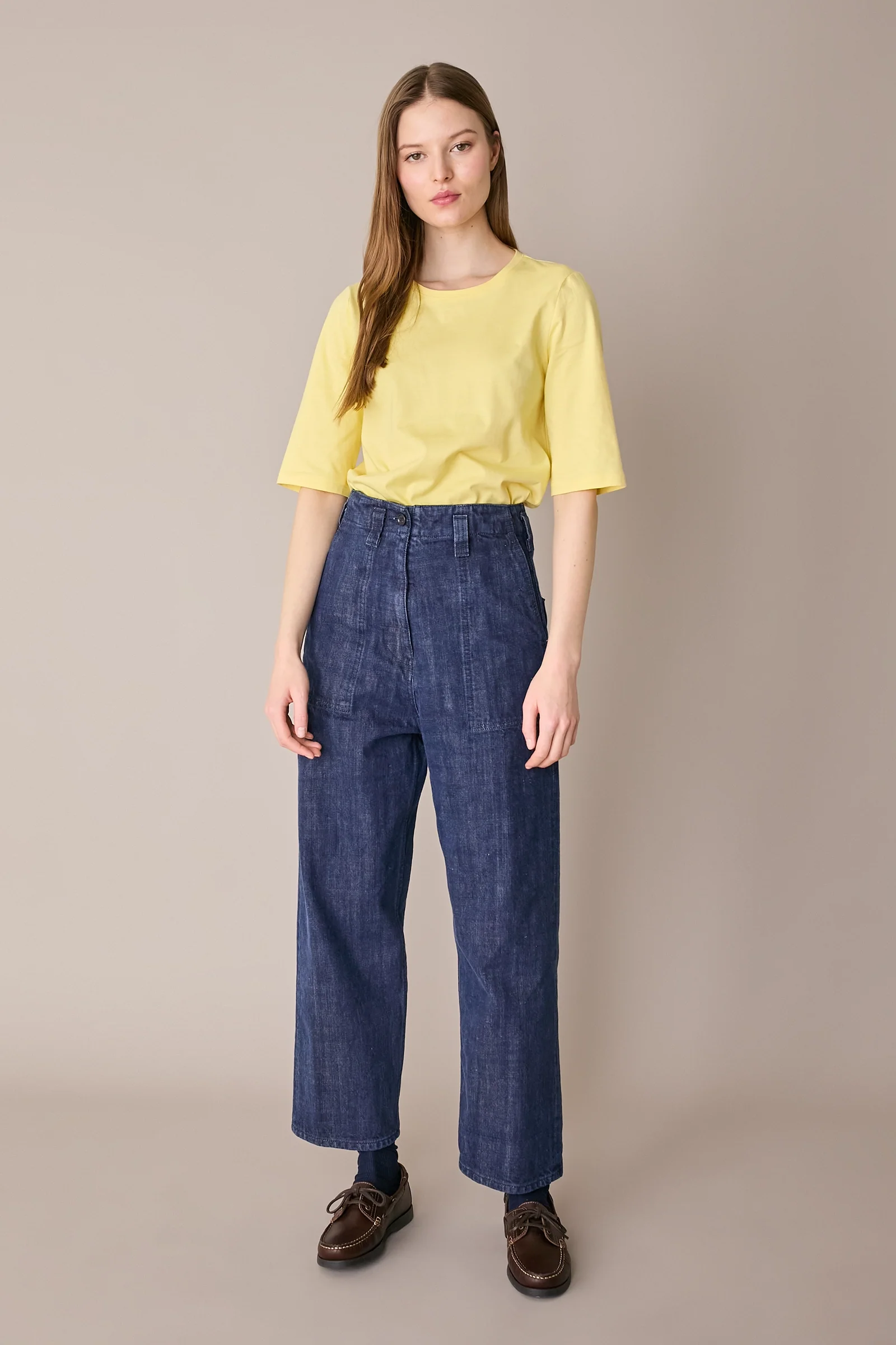 Jeans in denim cimosato giapponese - Image 3