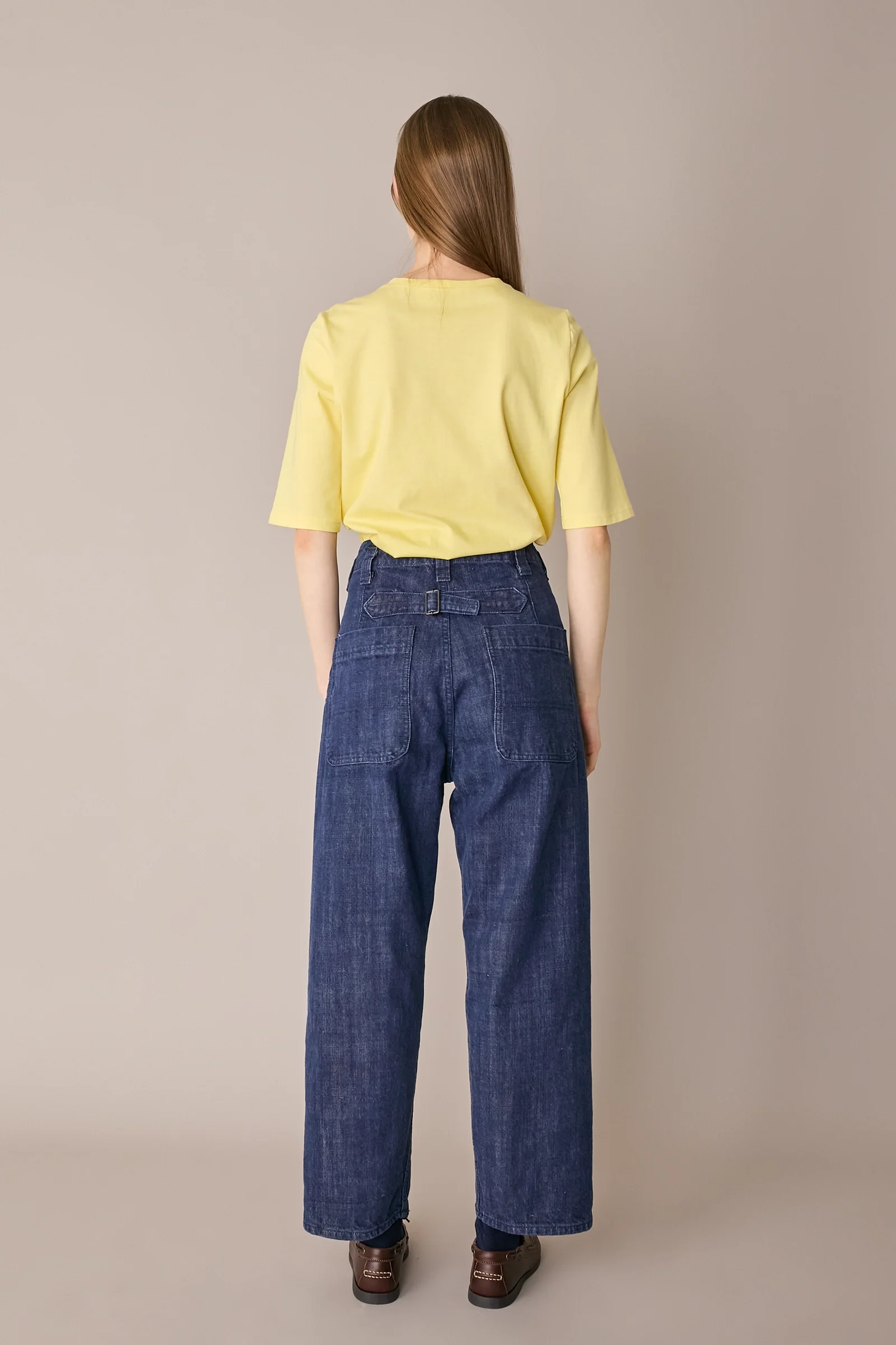 Jeans in denim cimosato giapponese - Image 6