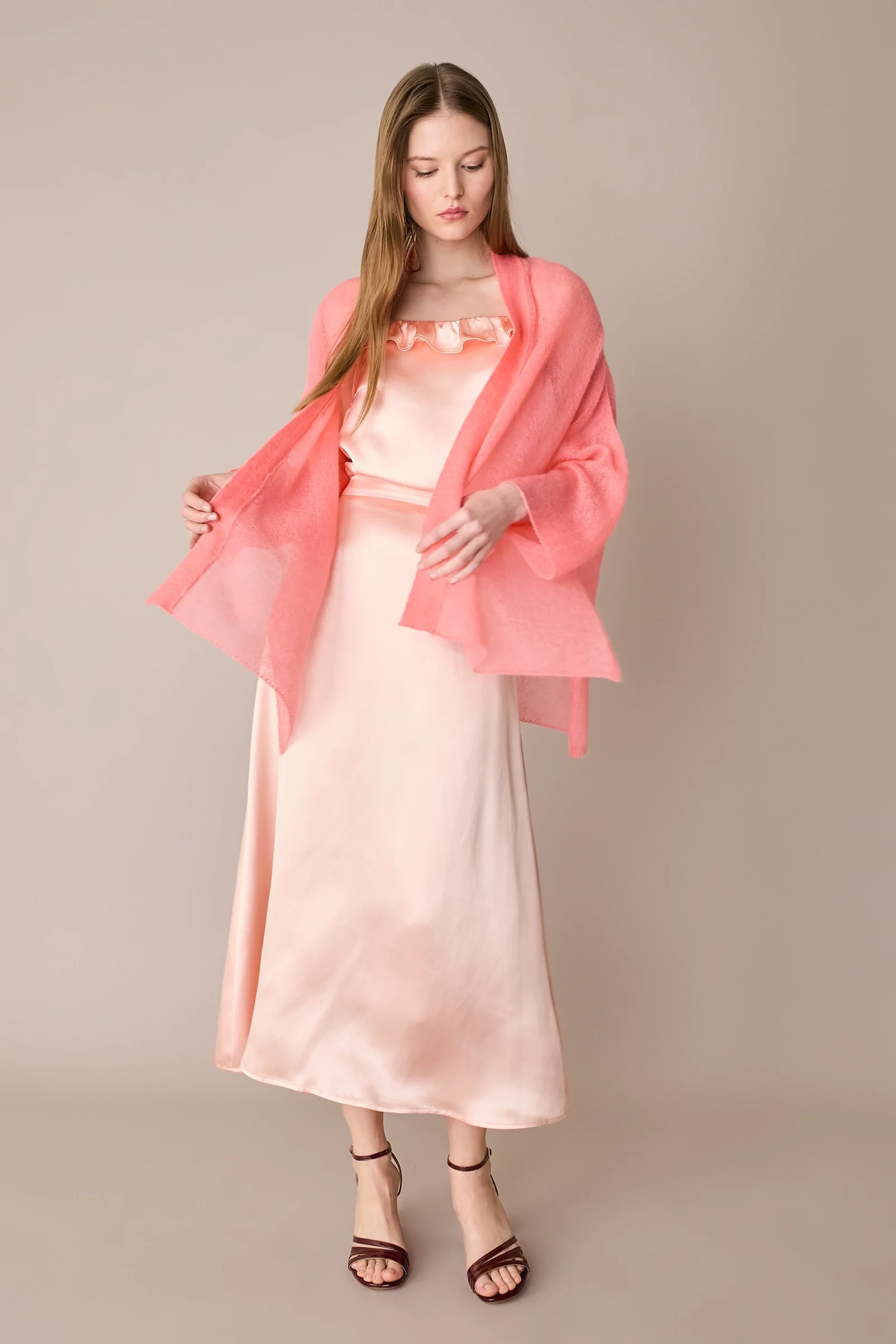 Kimono leggerissimo in alpaca e mohair - Image 10