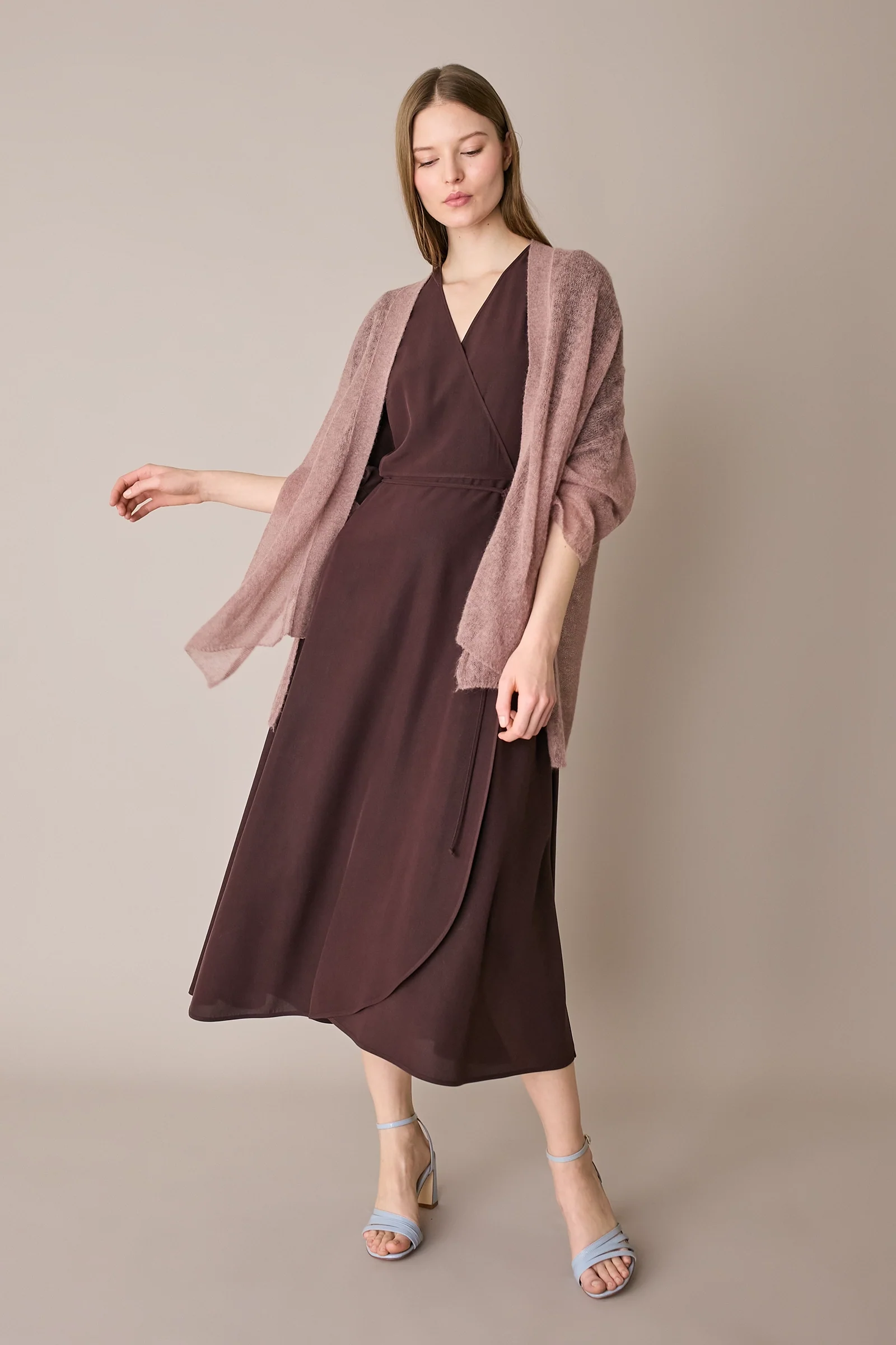 Kimono leggerissimo in alpaca e mohair - Image 15