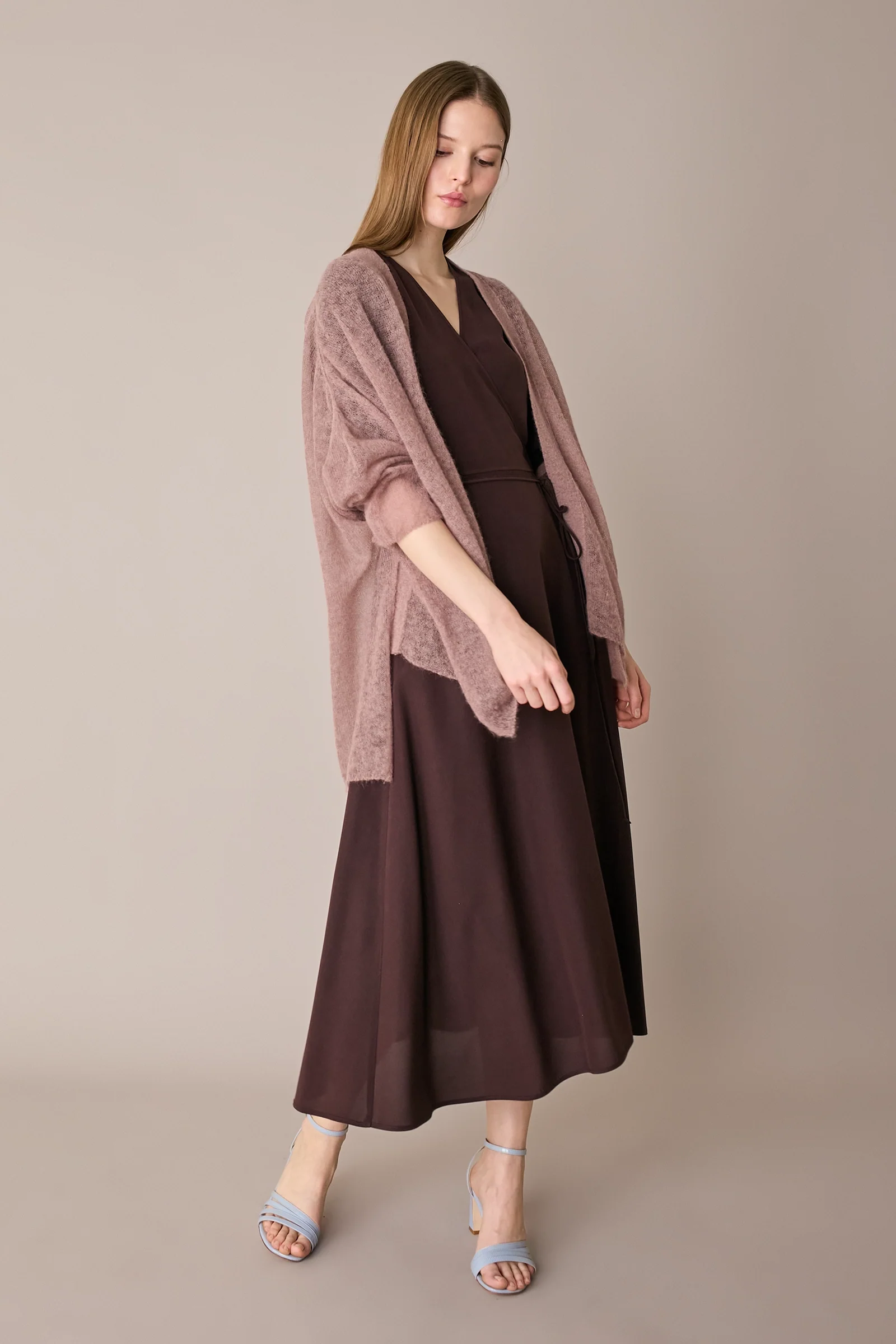 Kimono leggerissimo in alpaca e mohair - Image 16