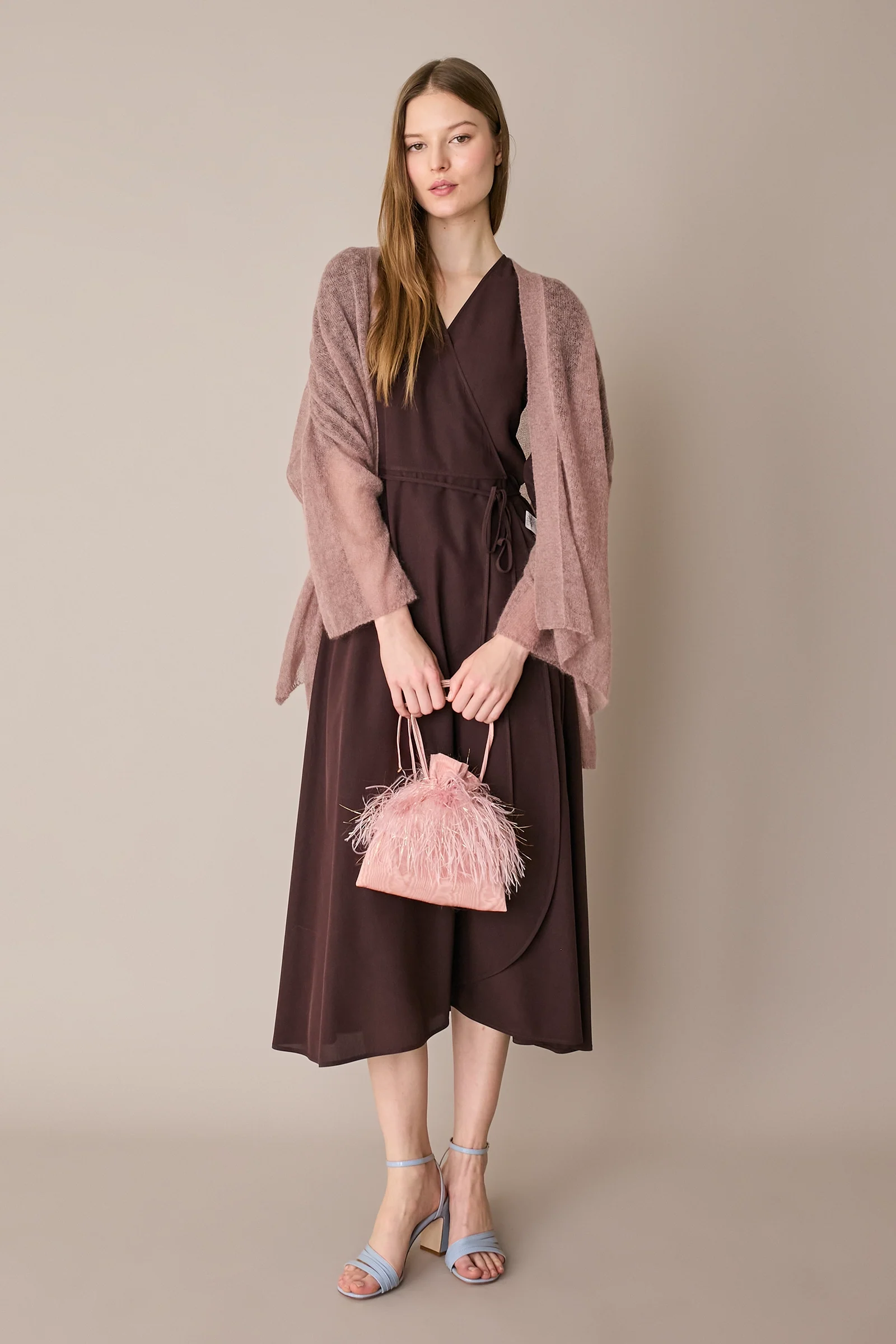 Kimono leggerissimo in alpaca e mohair - Image 18