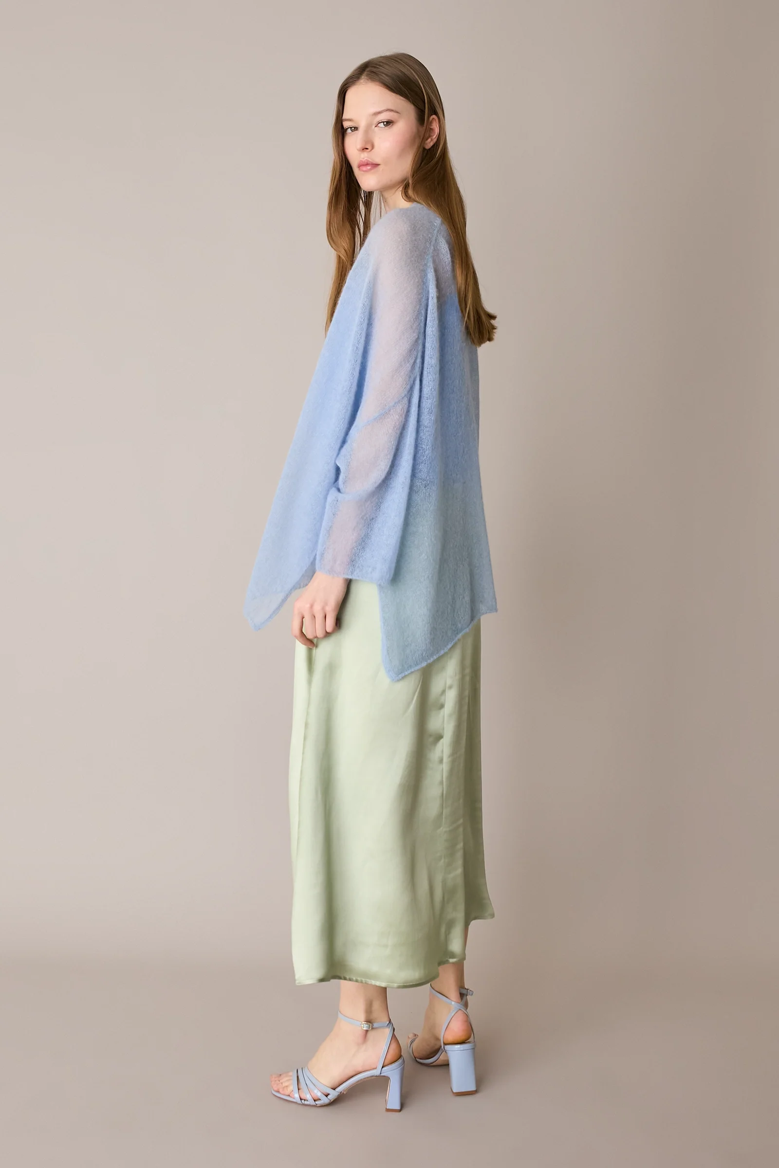 Kimono leggerissimo in alpaca e mohair - Image 21