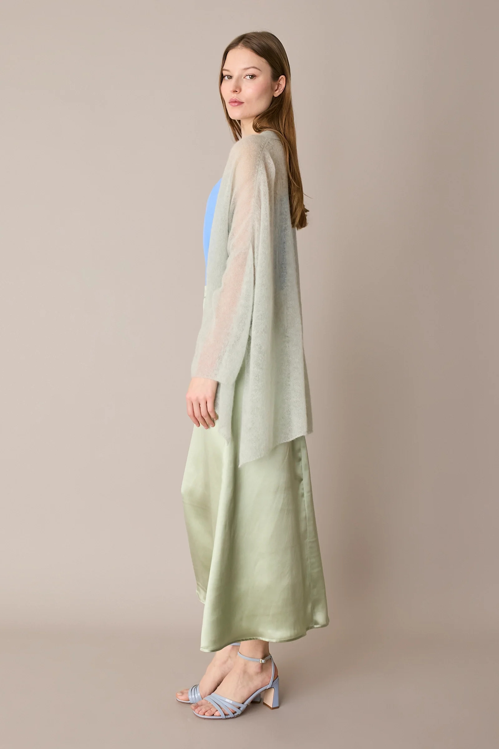 Kimono leggerissimo in alpaca e mohair - Image 4