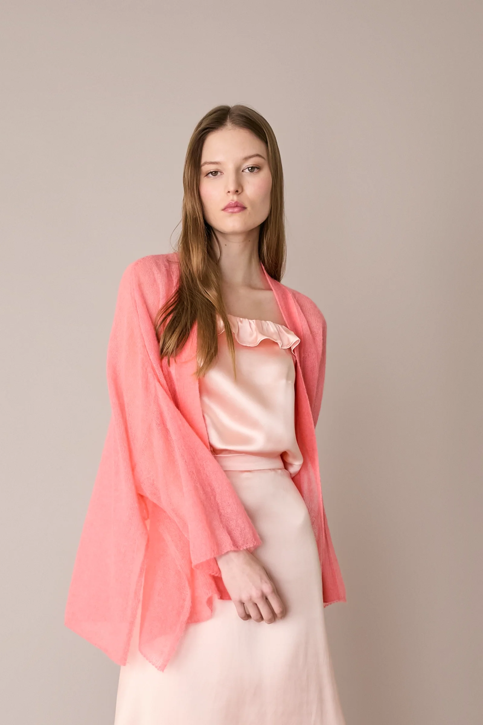 Kimono leggerissimo in alpaca e mohair - Image 5