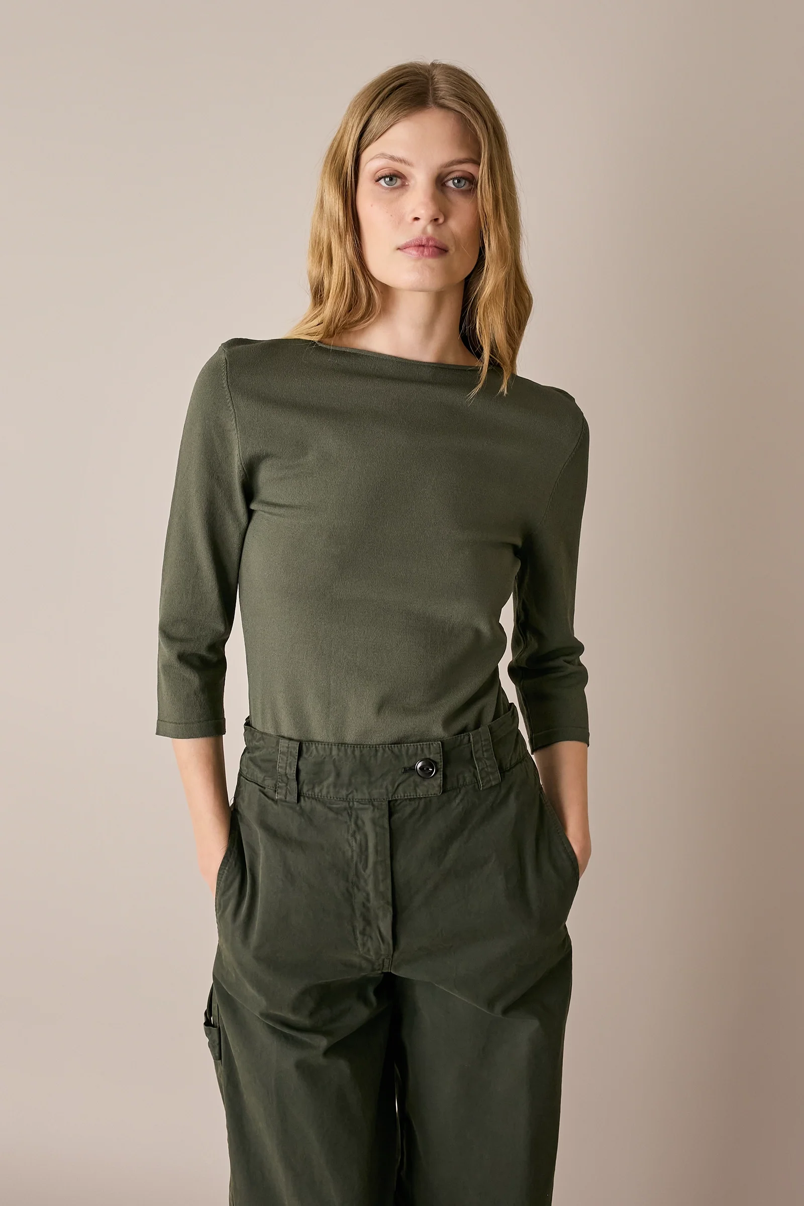 Maglia con maniche a tre quarti - Image 10