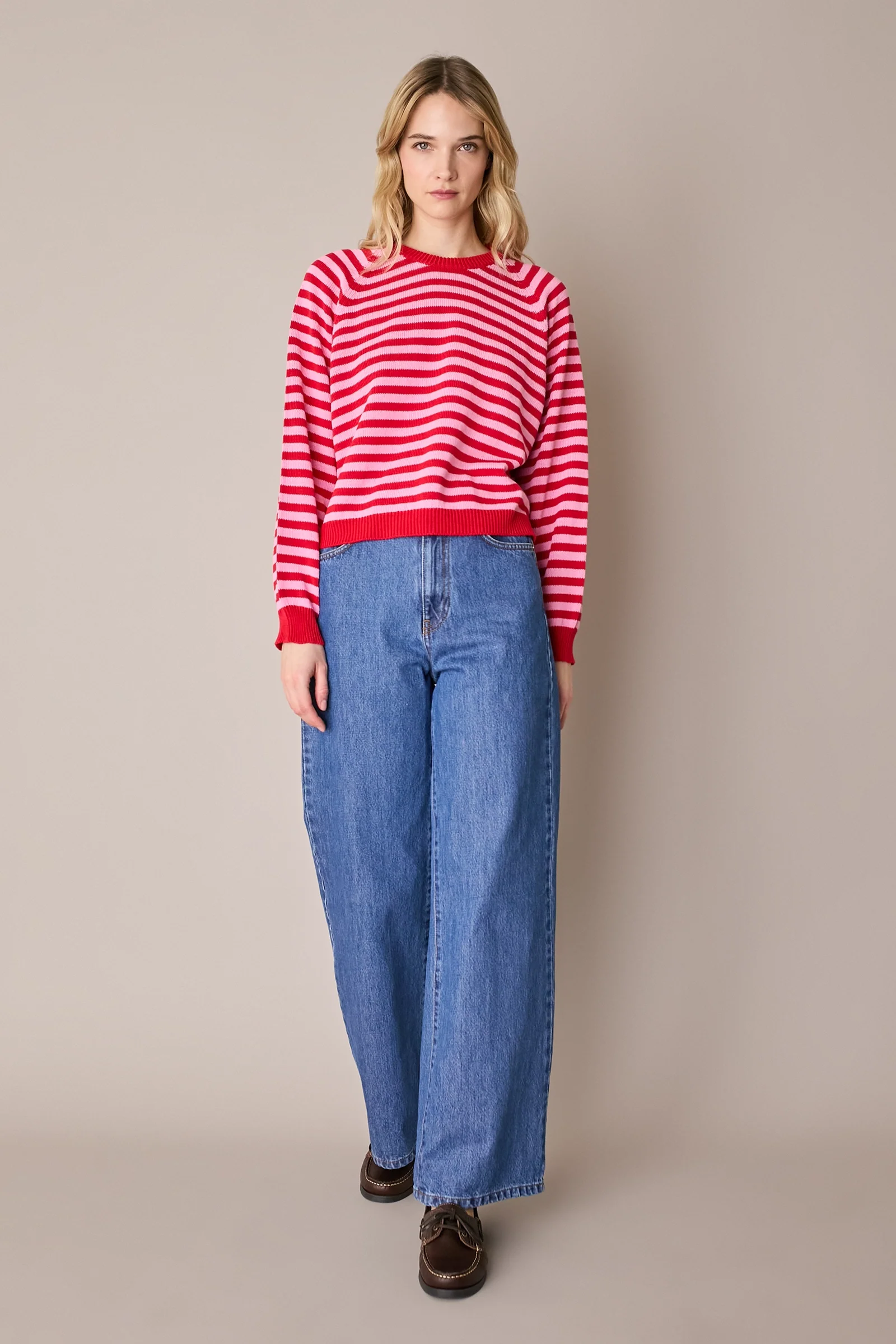 Maglia girocollo a righe - Image 6