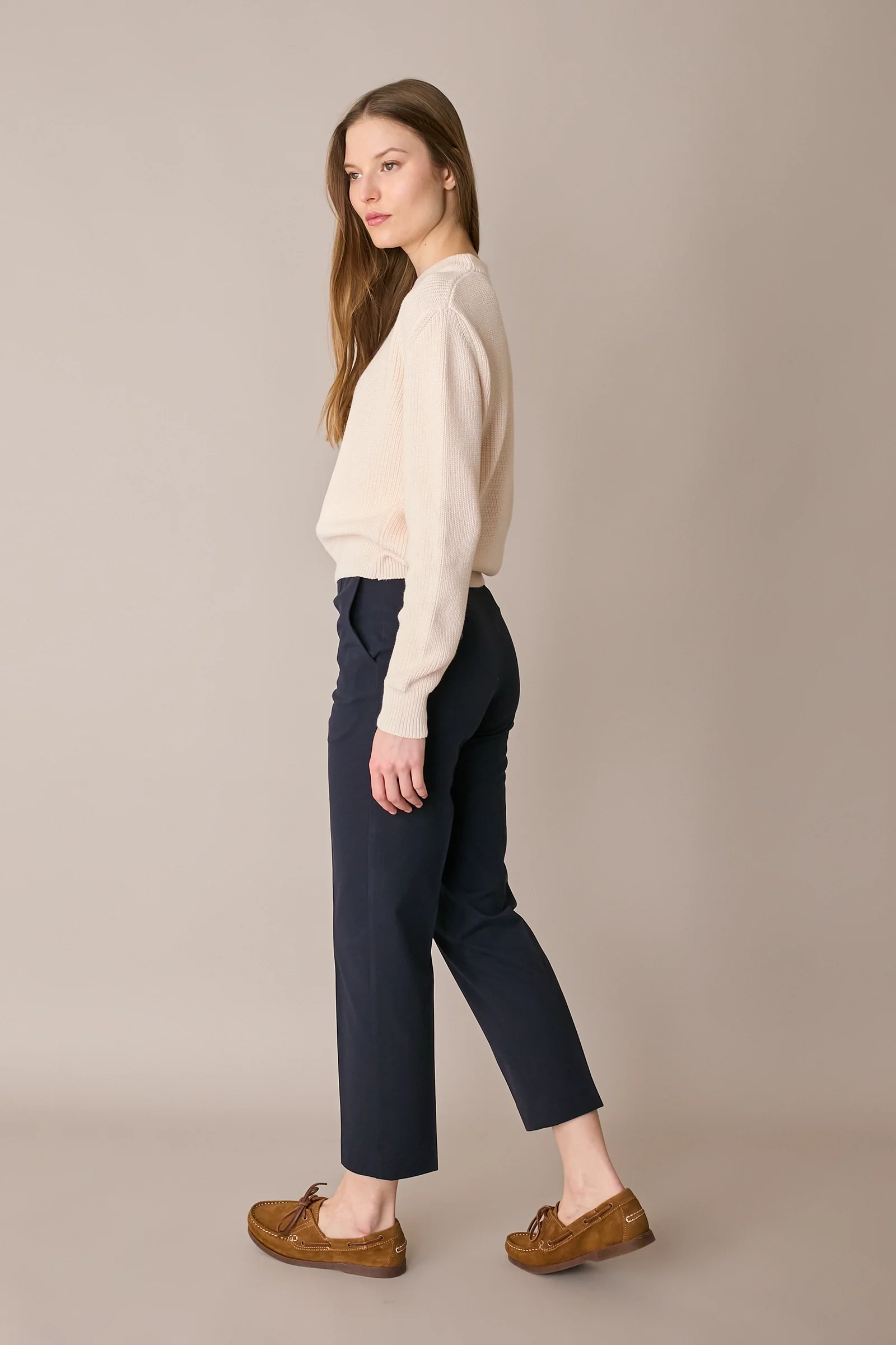 Maglia punto pannocchia con collo spesso - Image 16