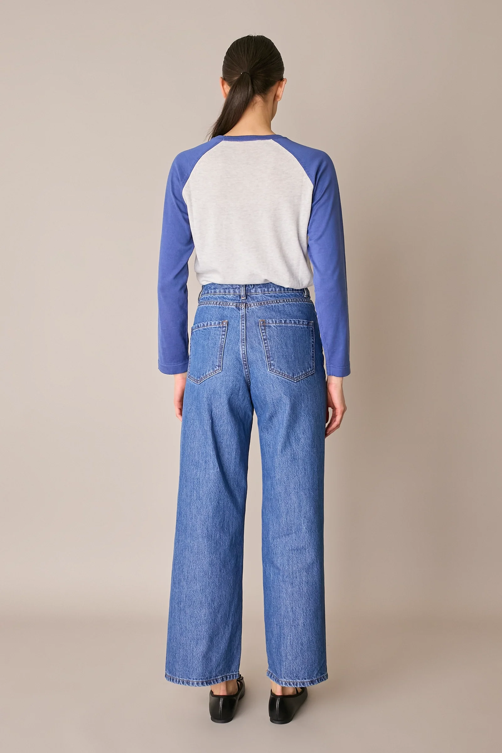 Maglia stile baseball con maniche raglan - Image 4