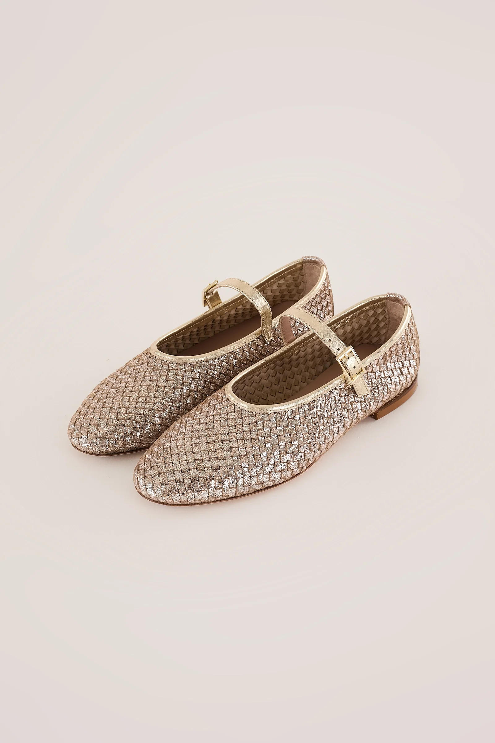 Mary Jane in pelle intrecciata - Image 11