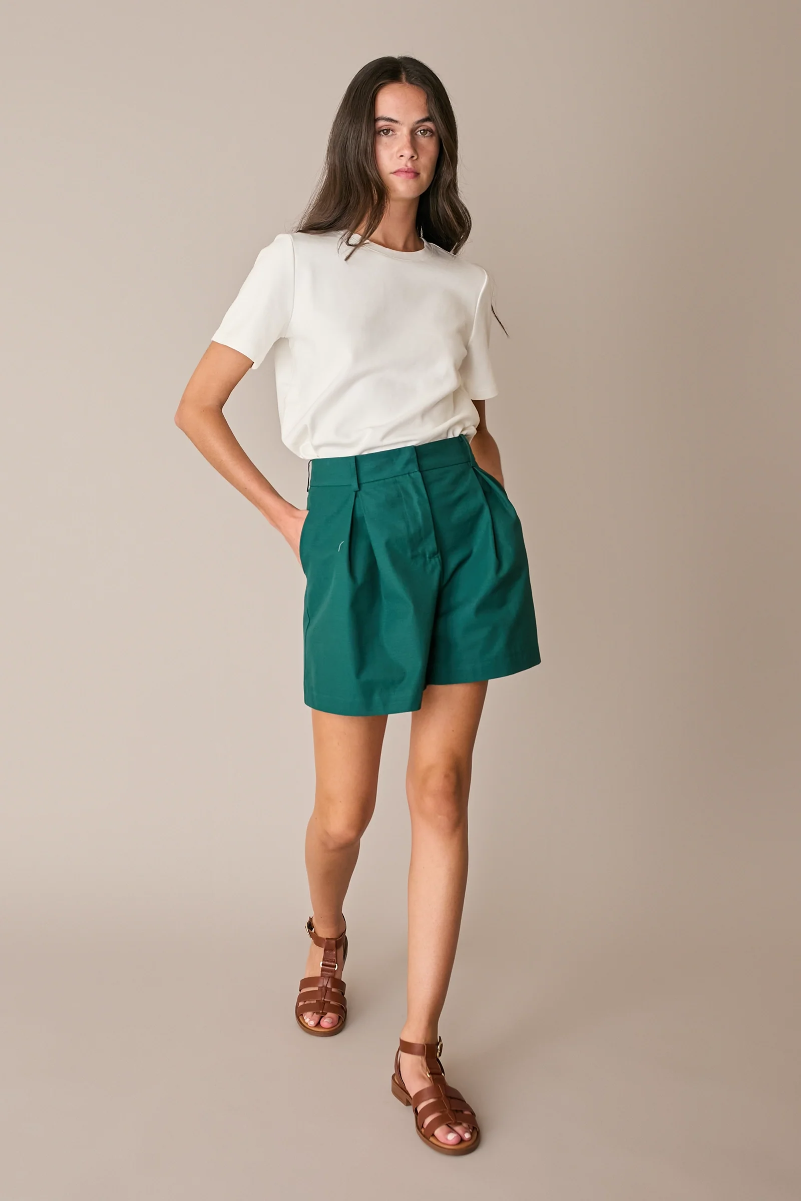 Pantaloncini con pinces - Image 19