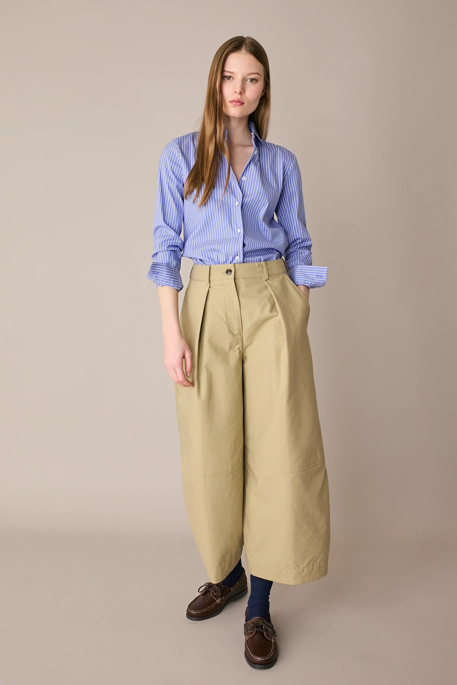 Pantaloni balloon in cotone - Image 10
