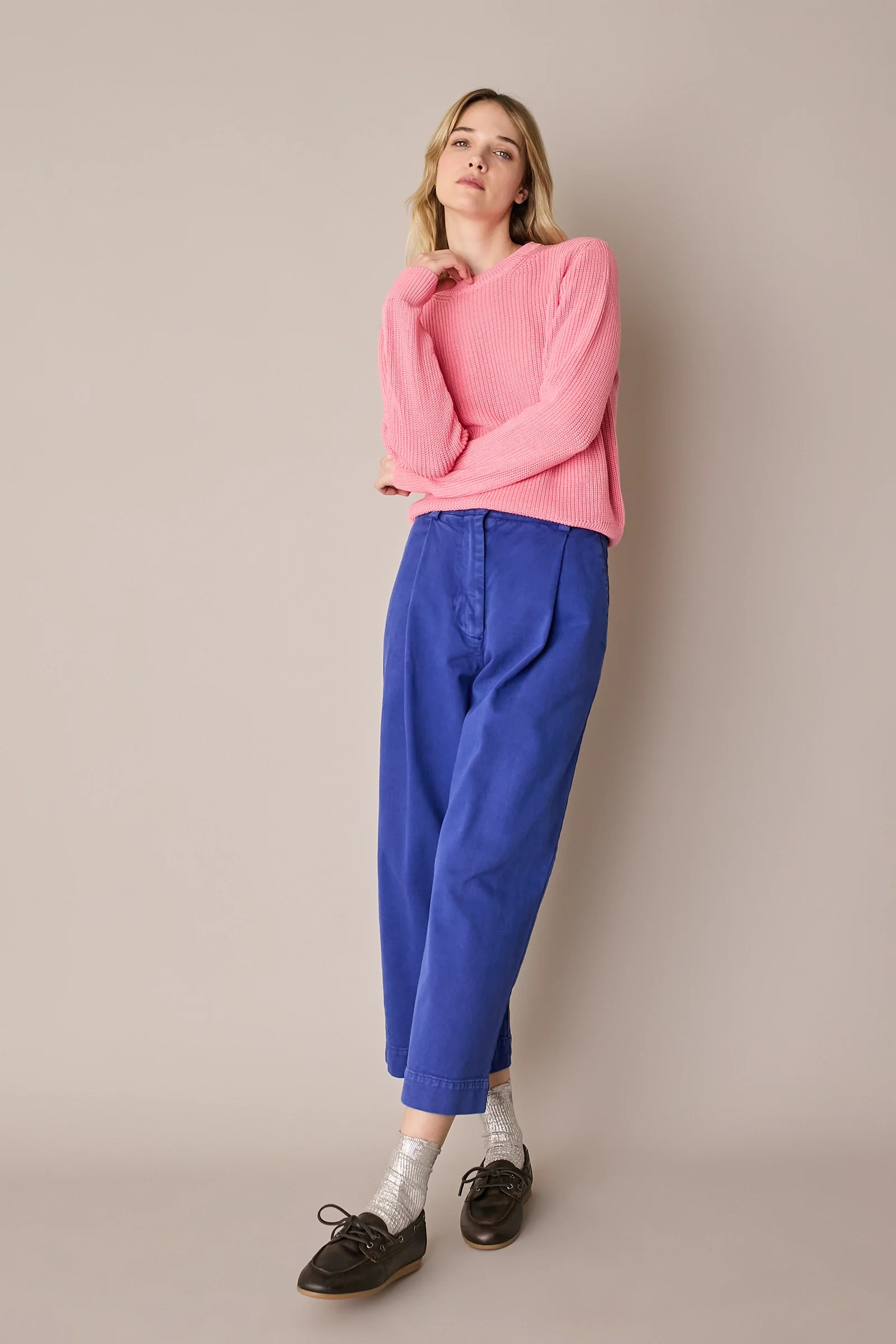 Pantaloni casual con pinces - Image 6