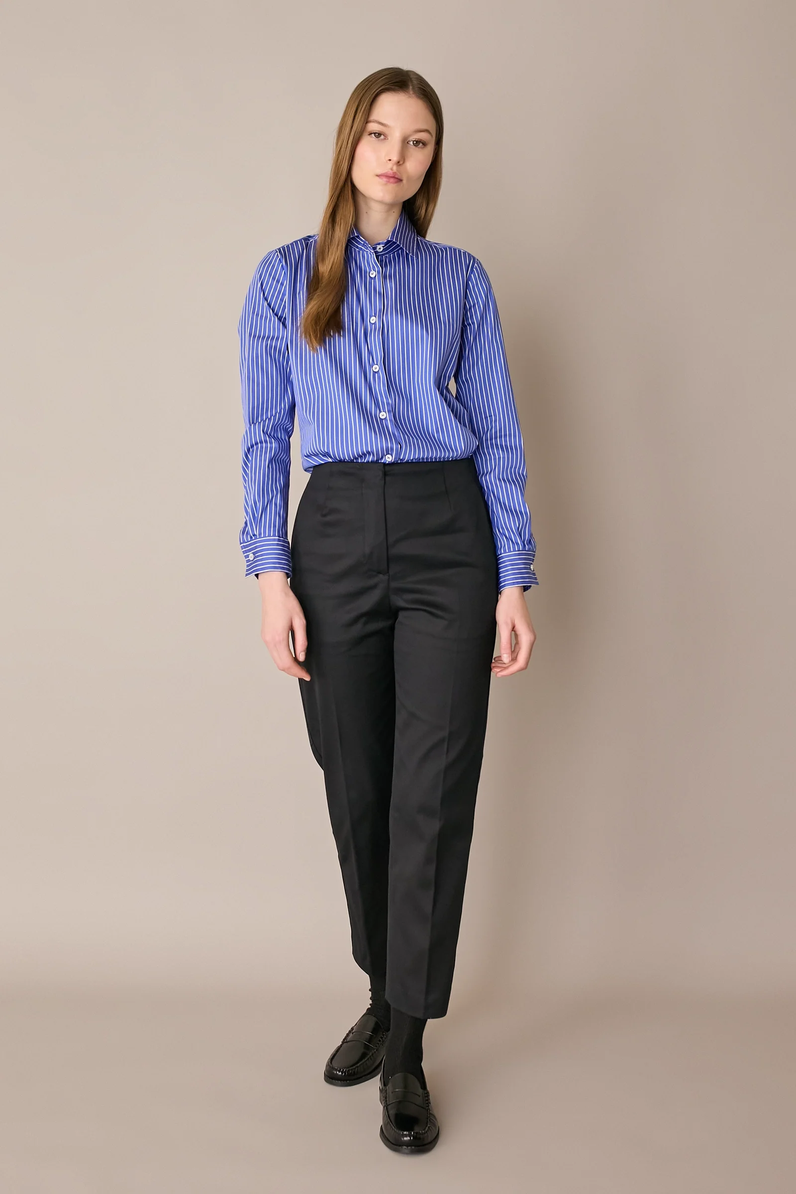 Pantaloni in cotone elasticizzato - Image 3