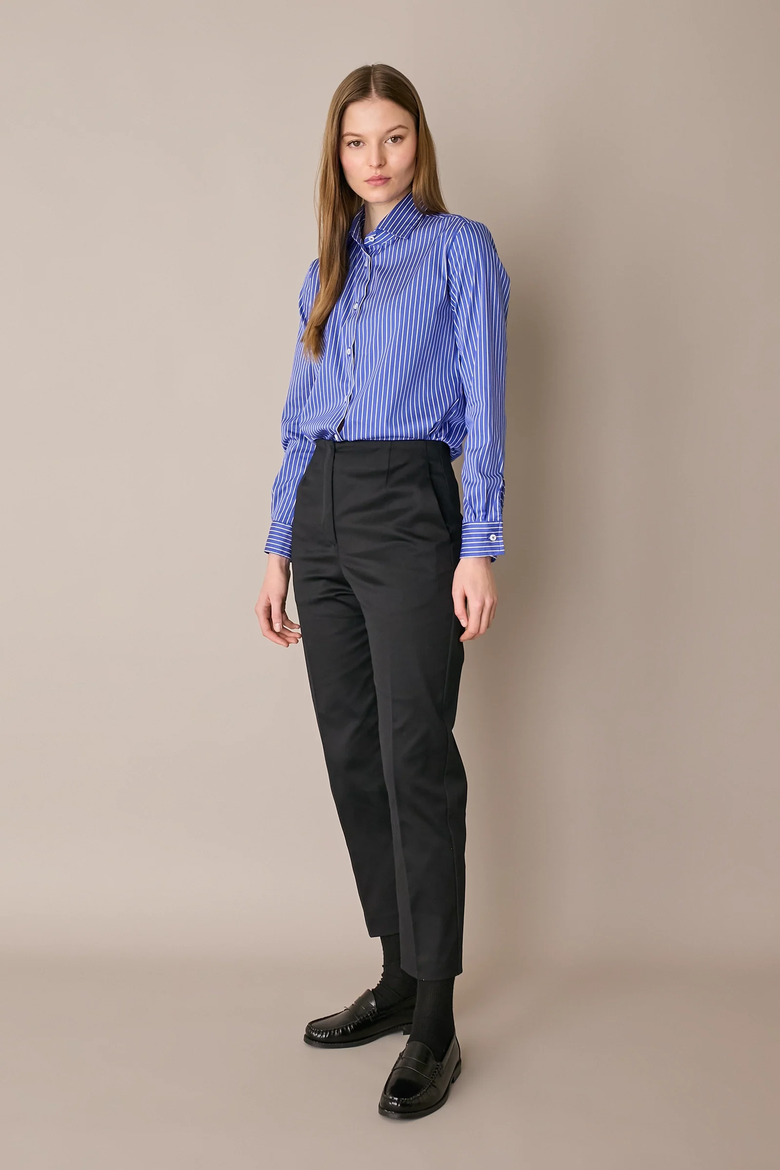 Pantaloni in cotone elasticizzato - Image 4