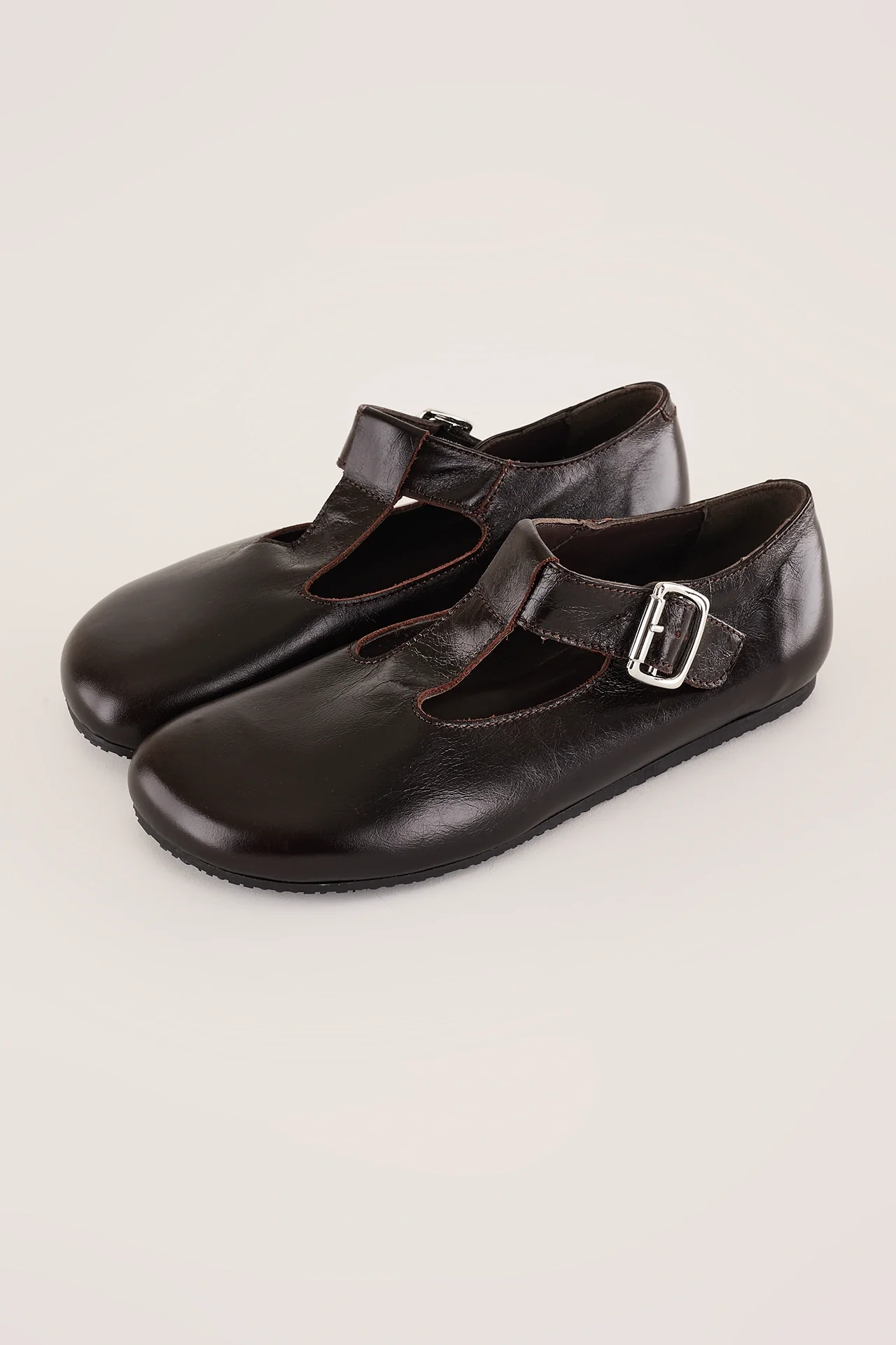 Scarpe T-bar con suola in gomma - Image 2