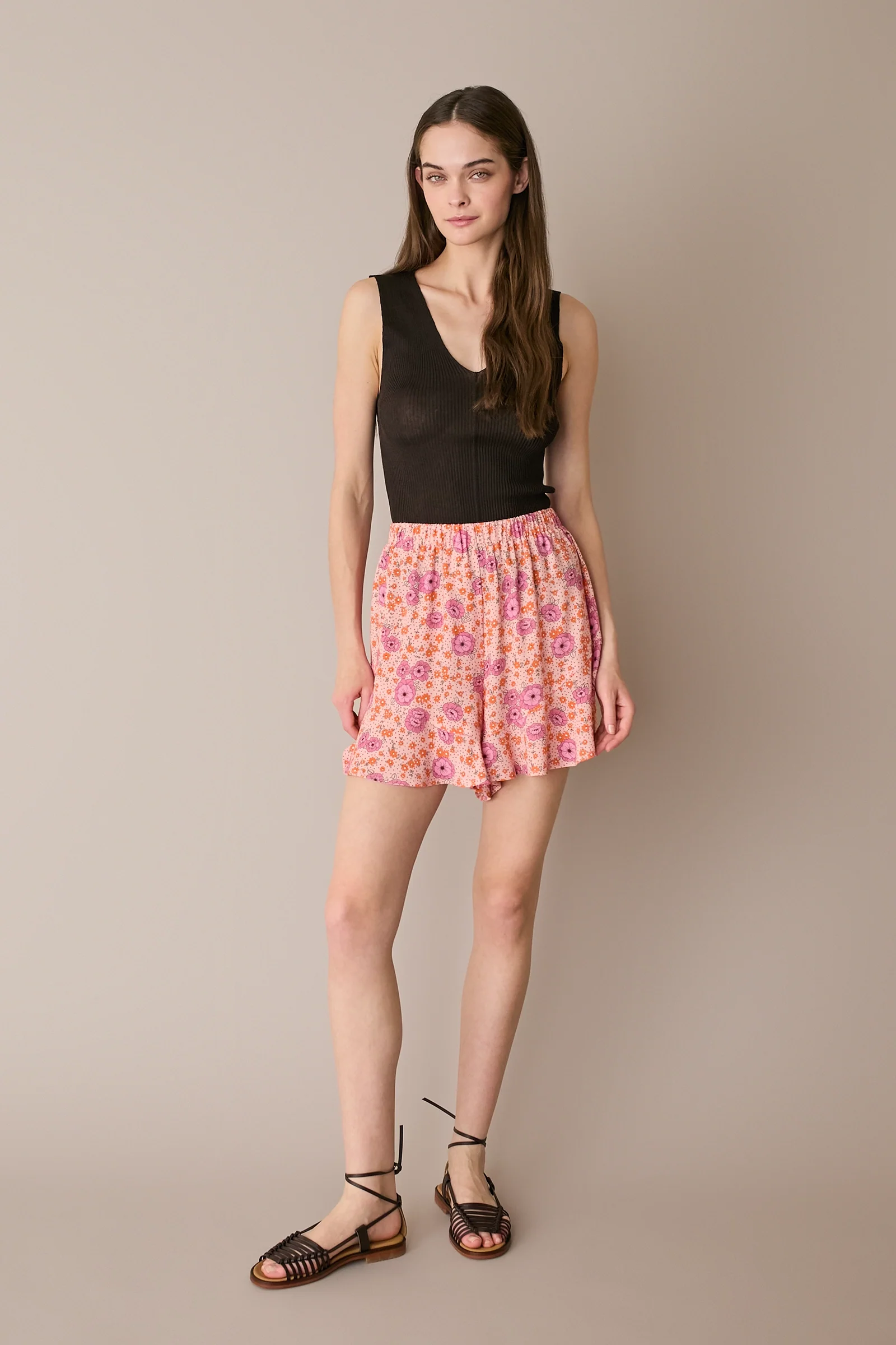 Shorts fluidi a fiori - Image 12