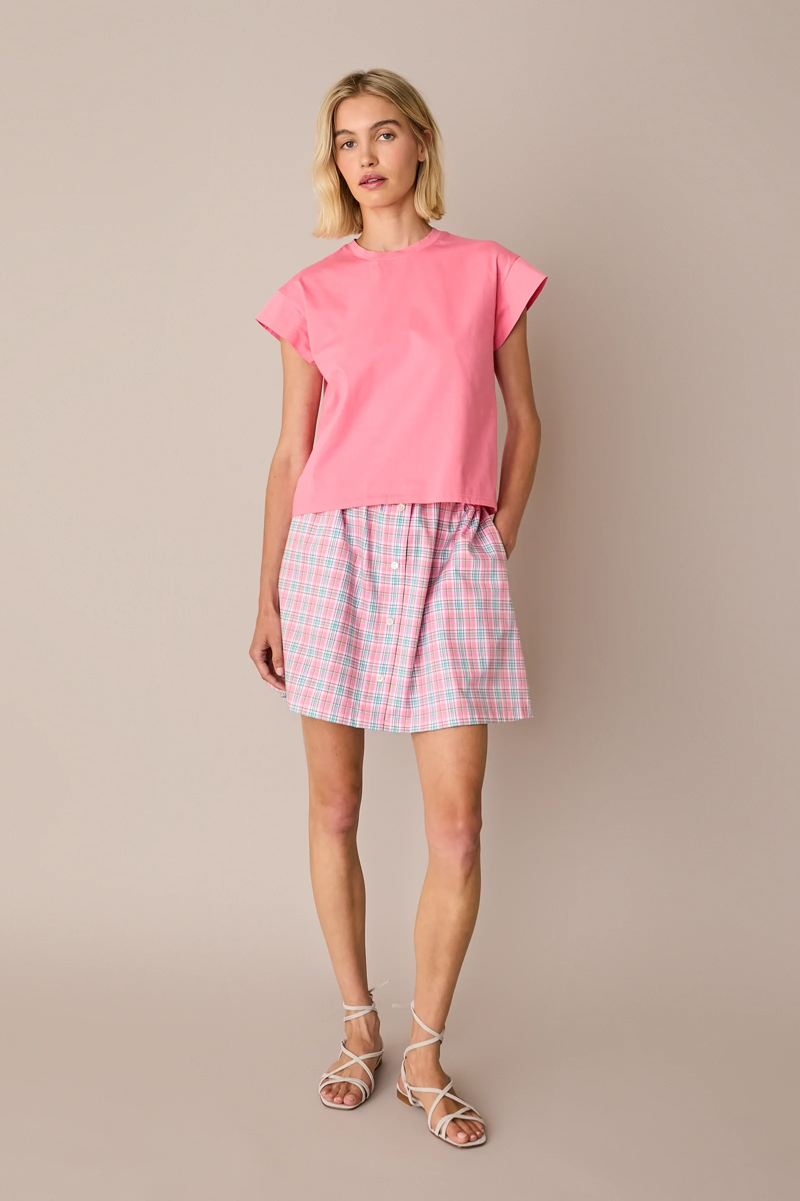 T-shirt con maniche a kimono - Image 16