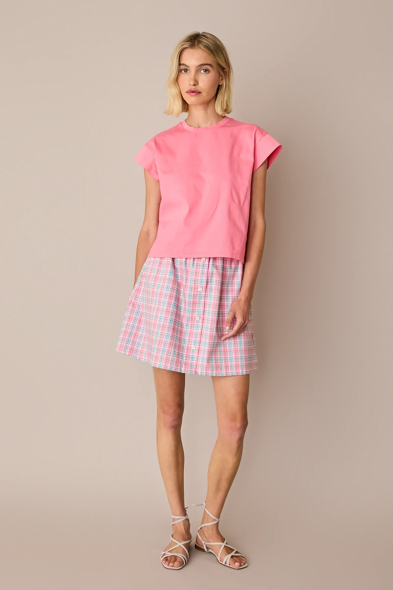 T-shirt con maniche a kimono - Image 18