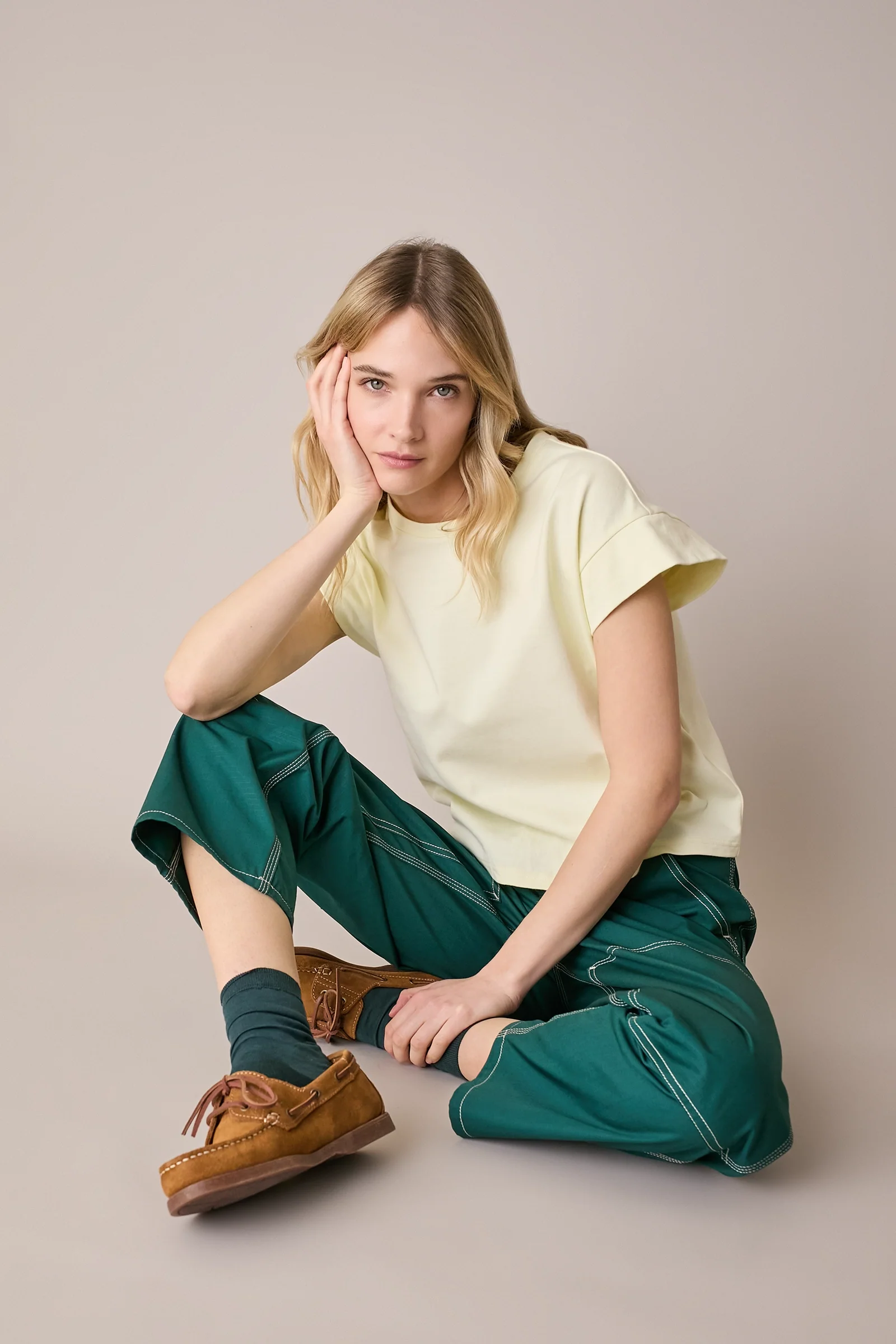 T-shirt con maniche a kimono - Image 26