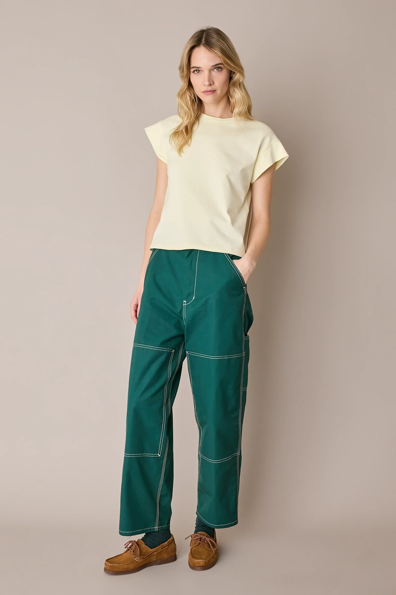 T-shirt con maniche a kimono - Image 27