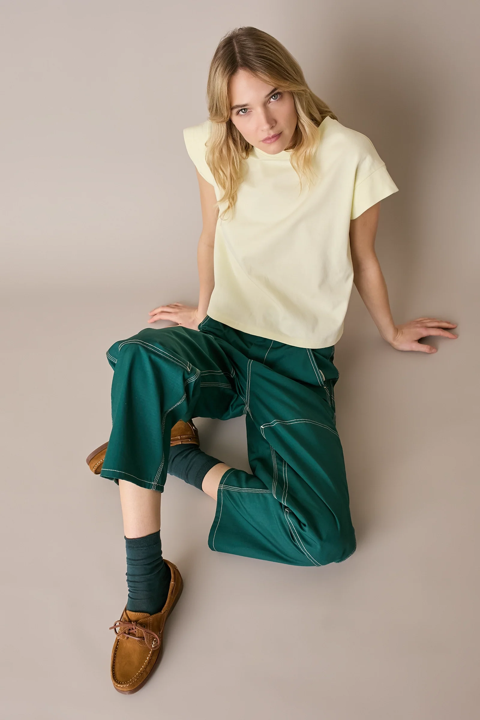 T-shirt con maniche a kimono - Image 28