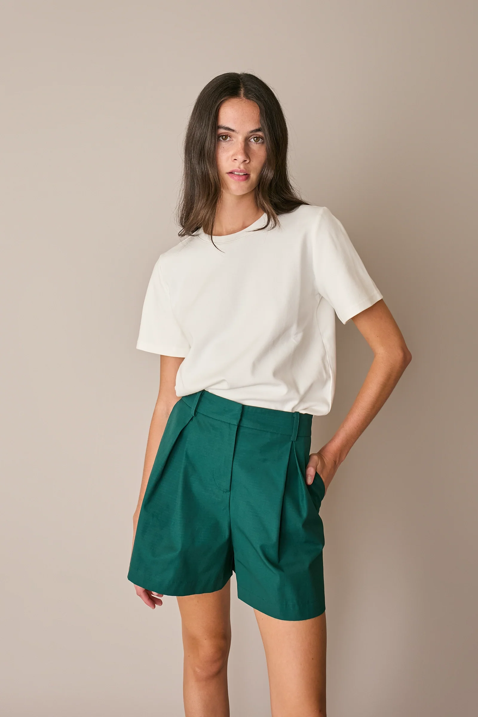 T-shirt in cotone spesso