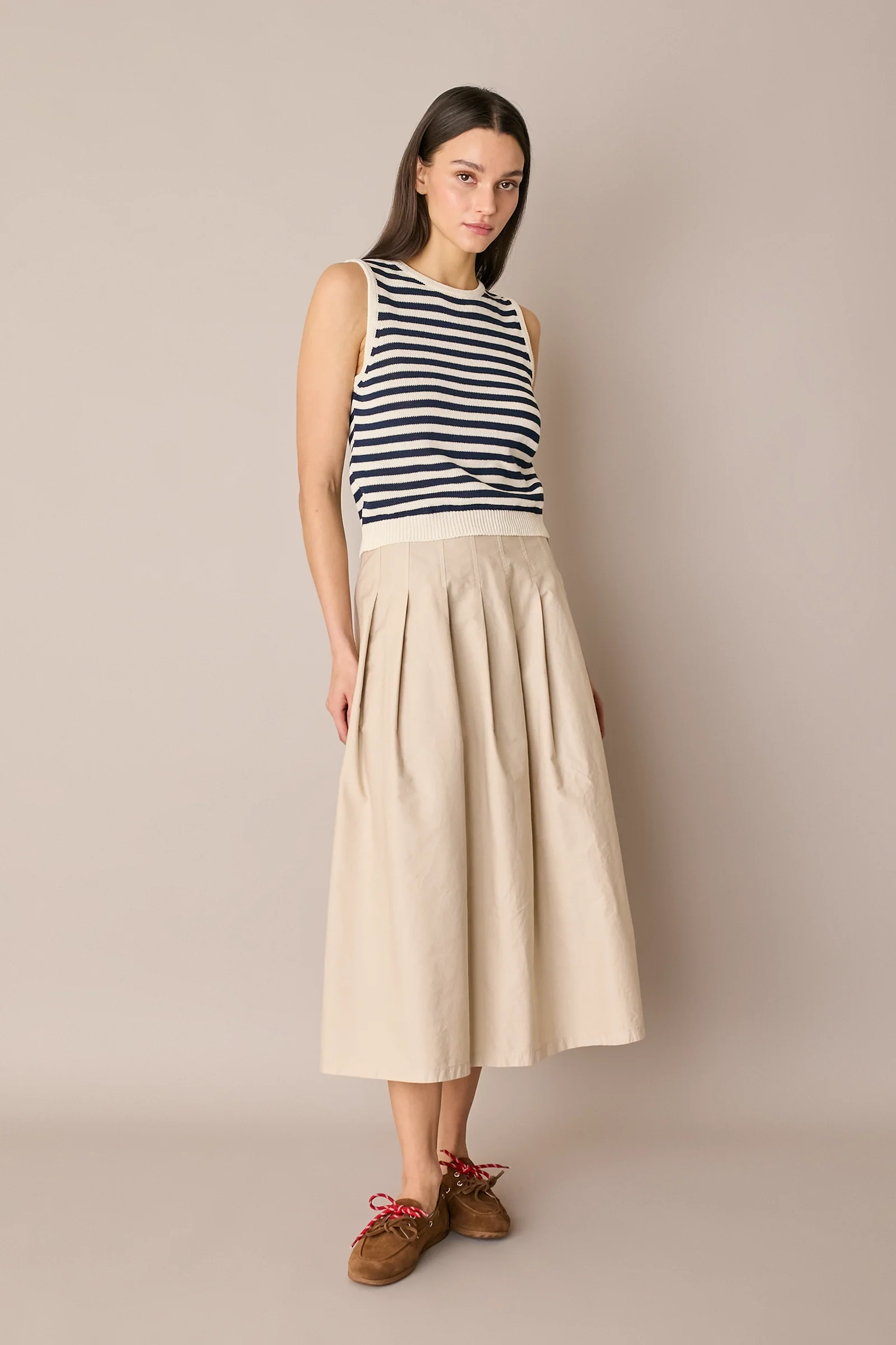 Top a righe in cotone - Image 13