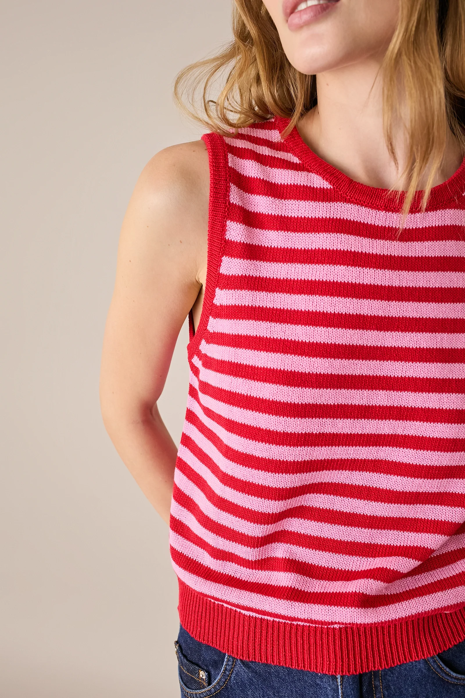 Top a righe in cotone - Image 6