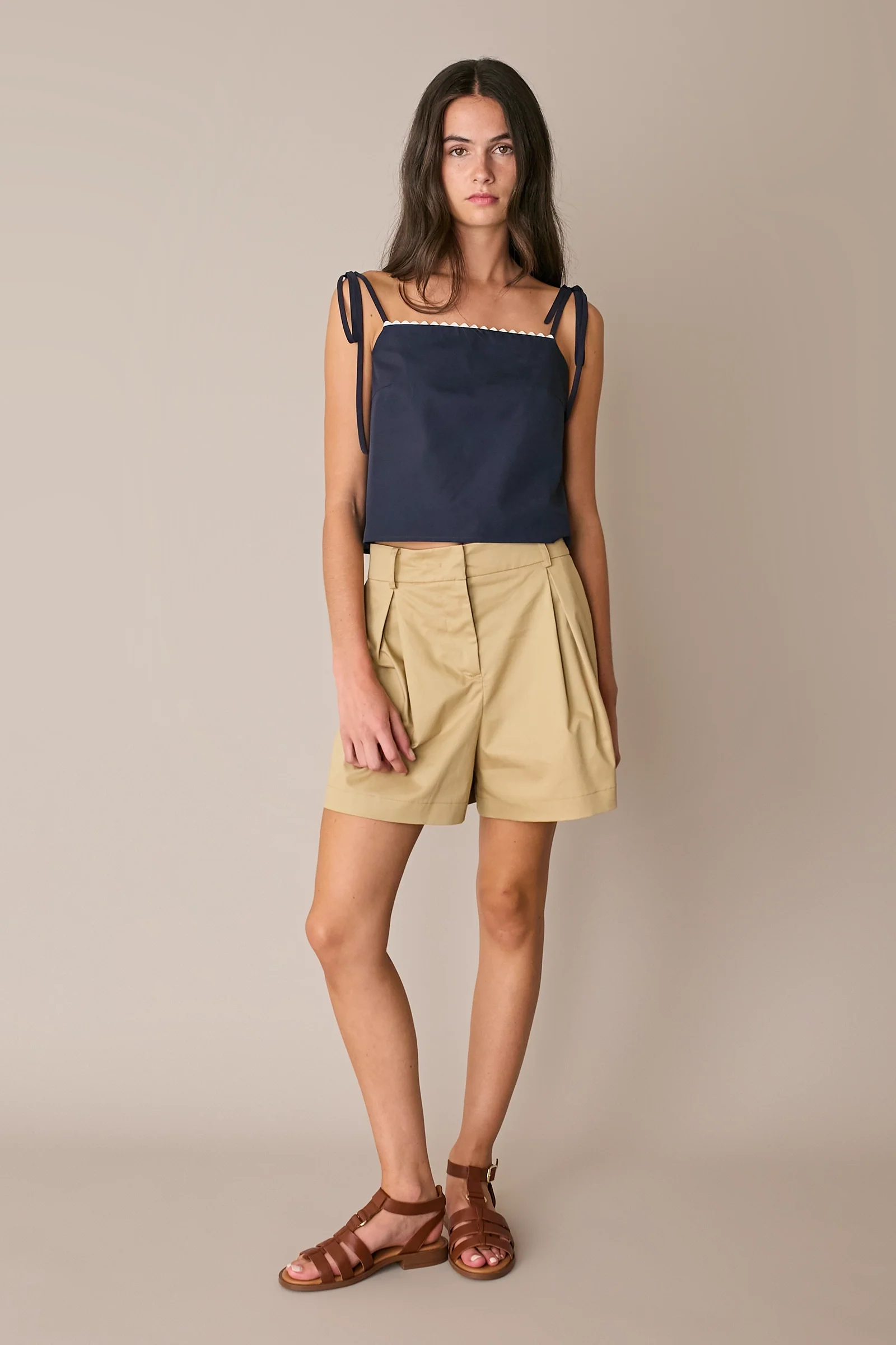 Top in cotone con serpentina - Image 10
