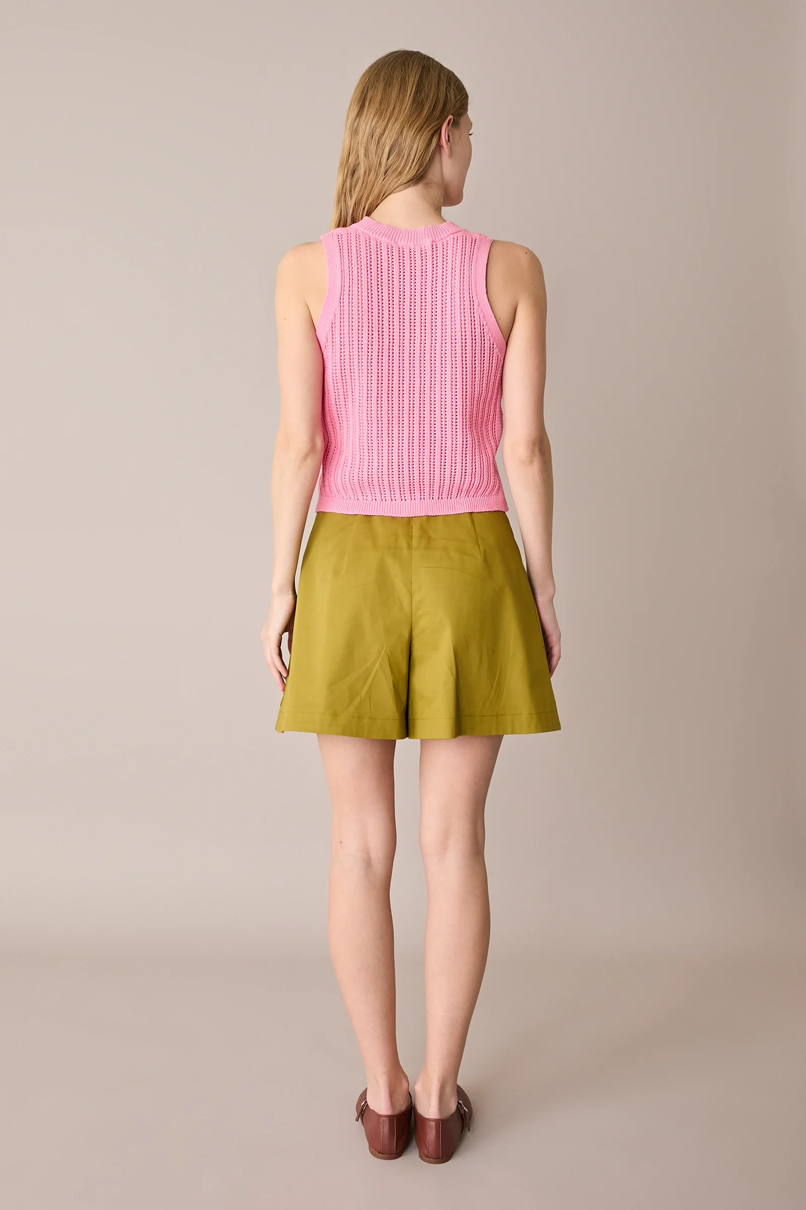 Top in cotone traforato - Image 5