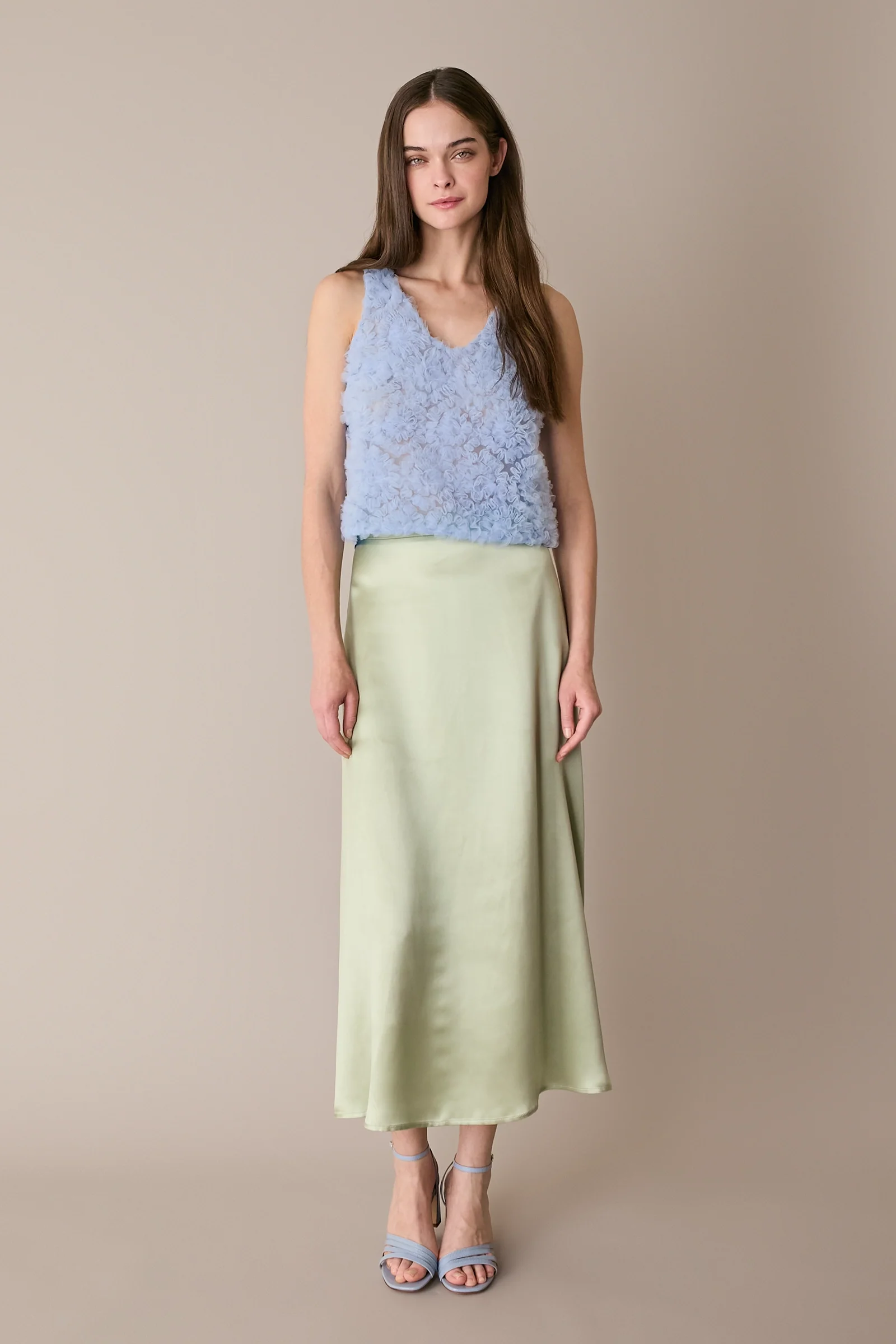 Top in tulle e seta - Image 4